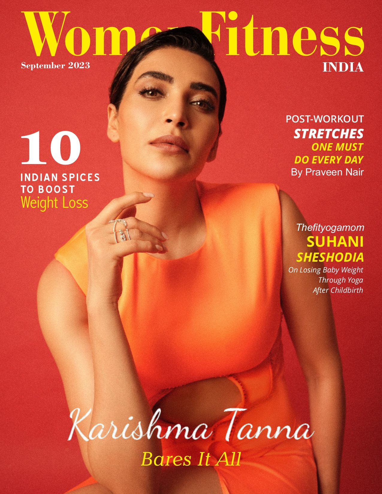 Women Fitness India Magazine - September 2023 - Karishma Tanna Women Fitness India Magazine – September 2023 – Karishma Tanna