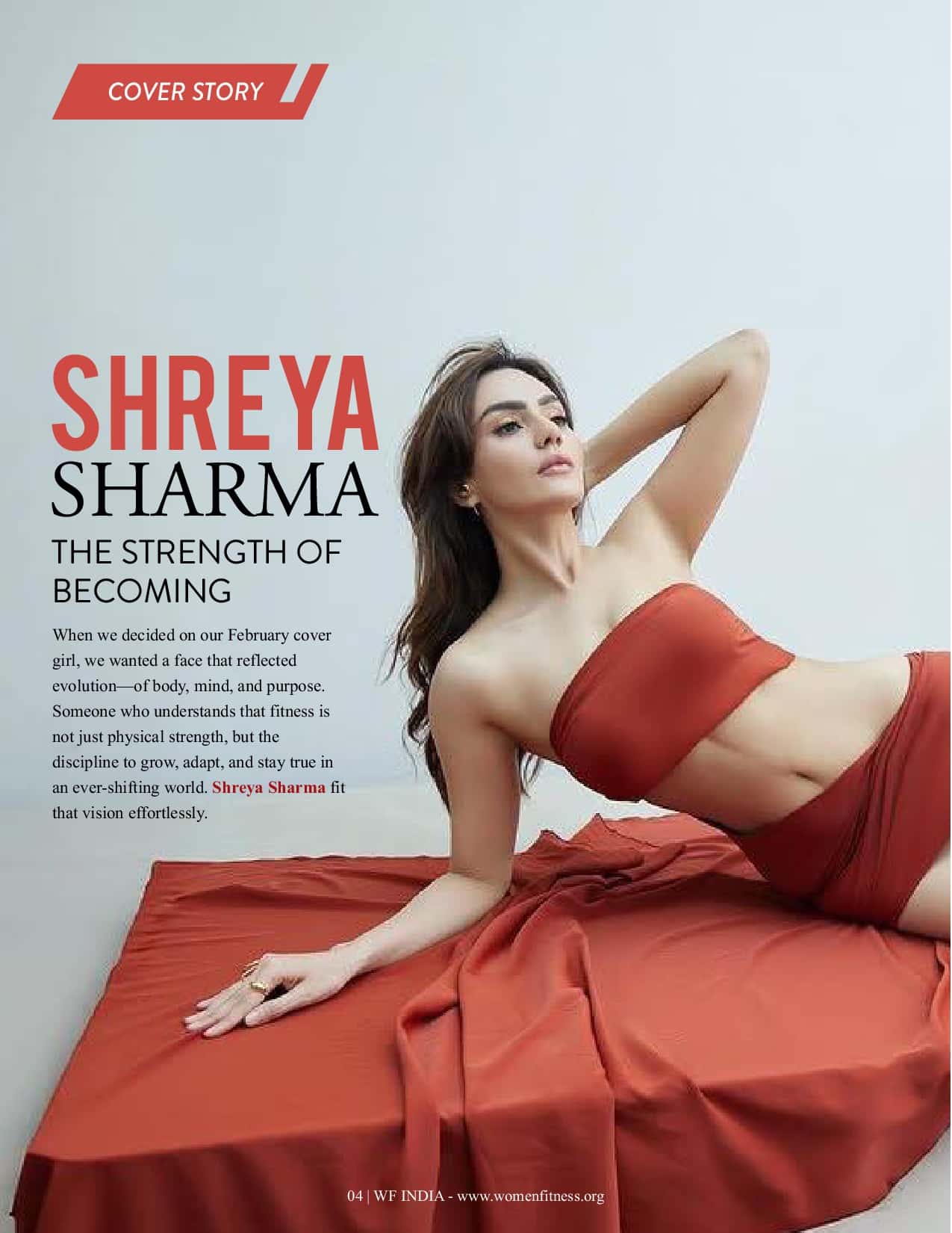 Women Fitness India Magazine - February 2026 - Shreya Sharma