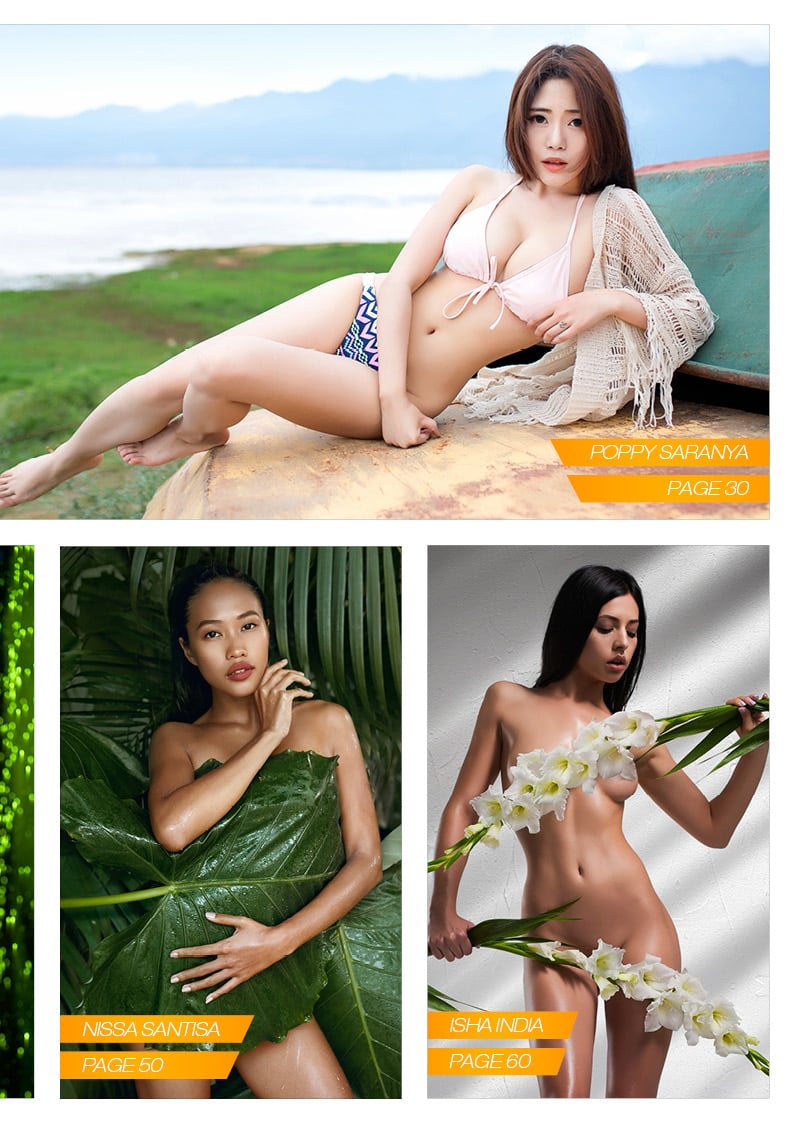 Asian Babes Magazine - August 2022 - Nissa Santisa