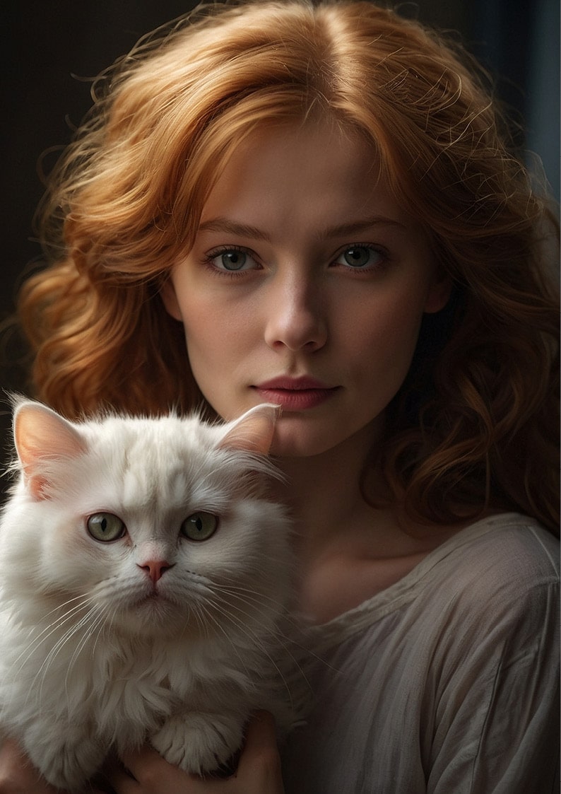 Charisma MicroMAG - Girl and her Cat