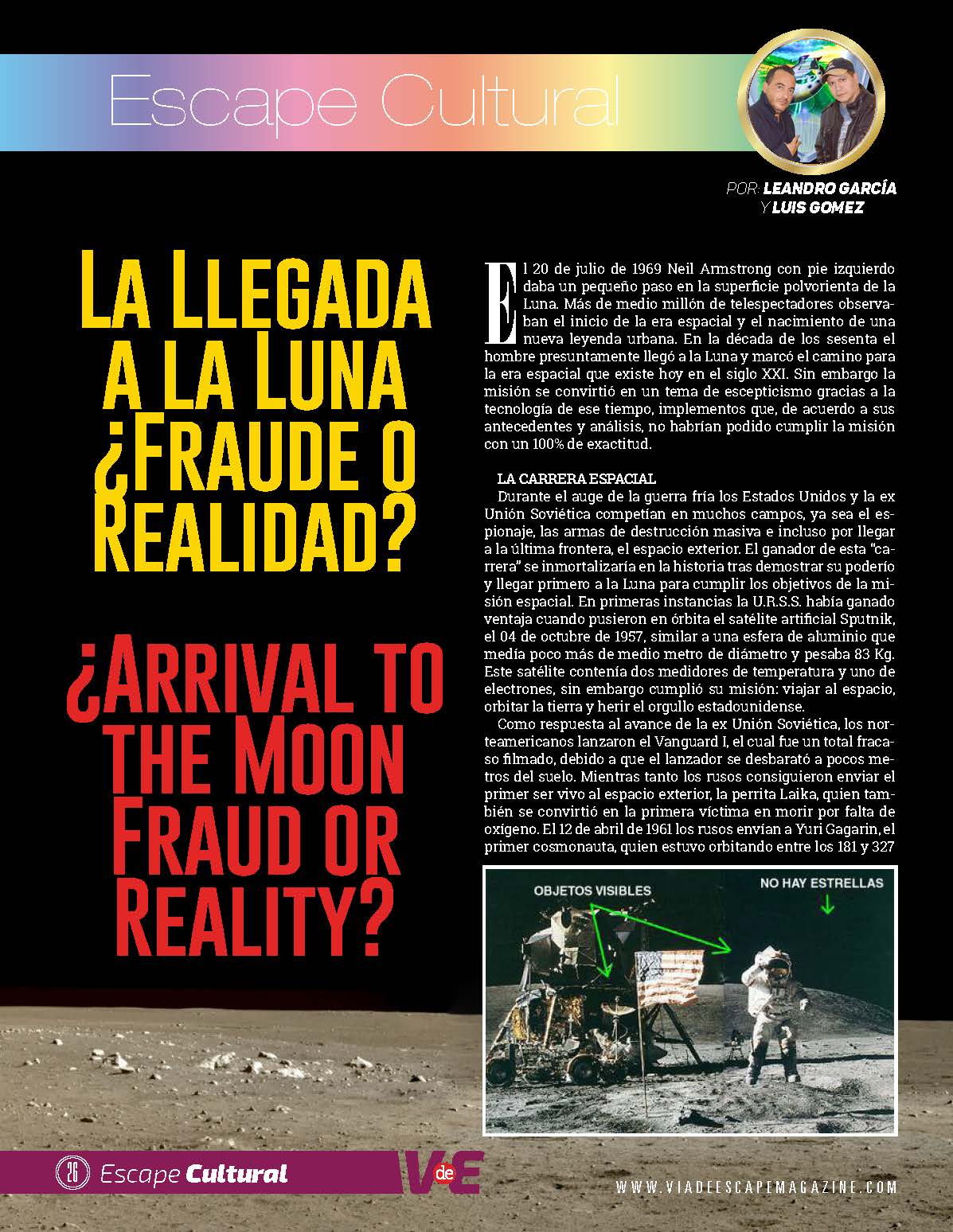 Via De Escape Magazine - March 2017