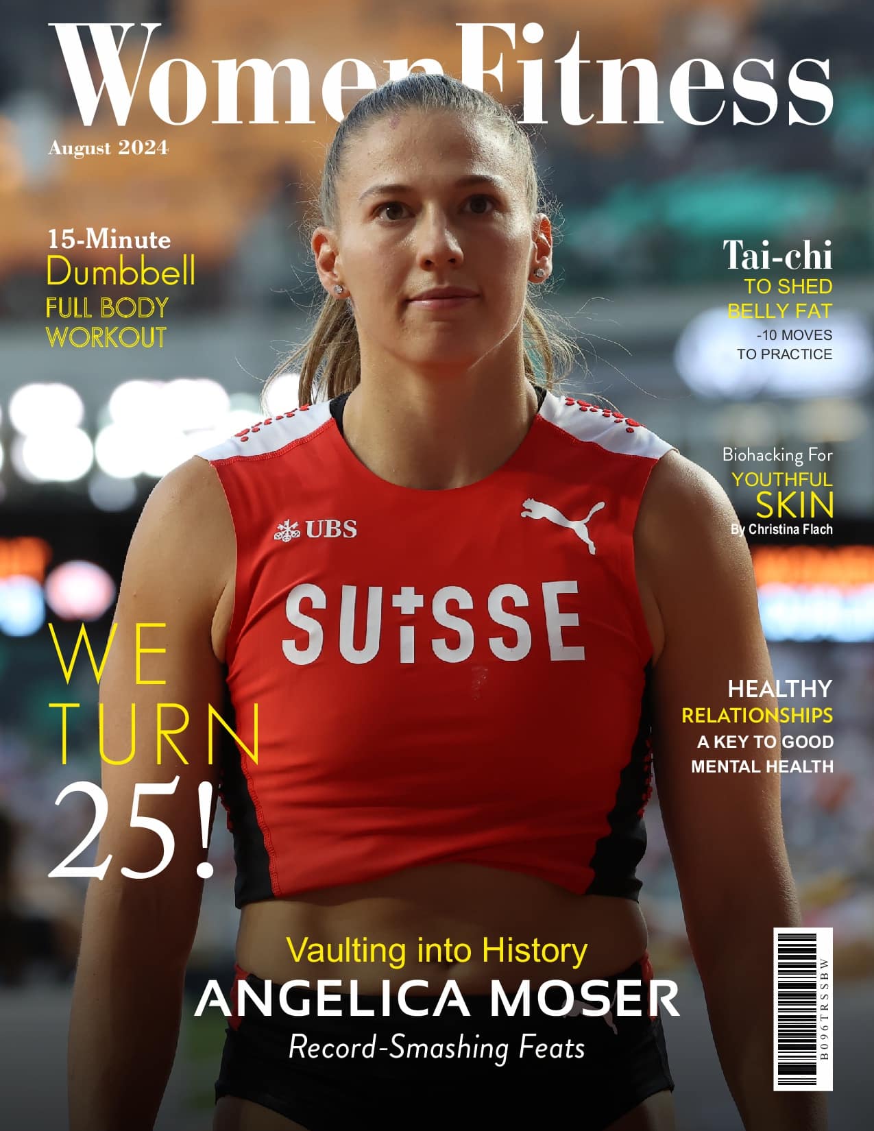 Women Fitness International Magazine - August 2024 - Angelica Moser Women Fitness International Magazine – August 2024 – Angelica Moser