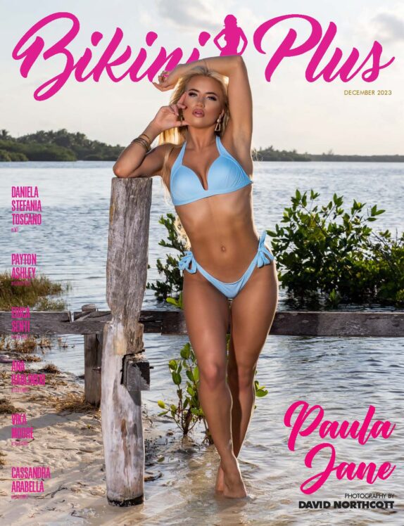 Bikini Plus Magazine - December 2023 - Paula Jane Bikini Plus Magazine – December 2023 – Paula Jane