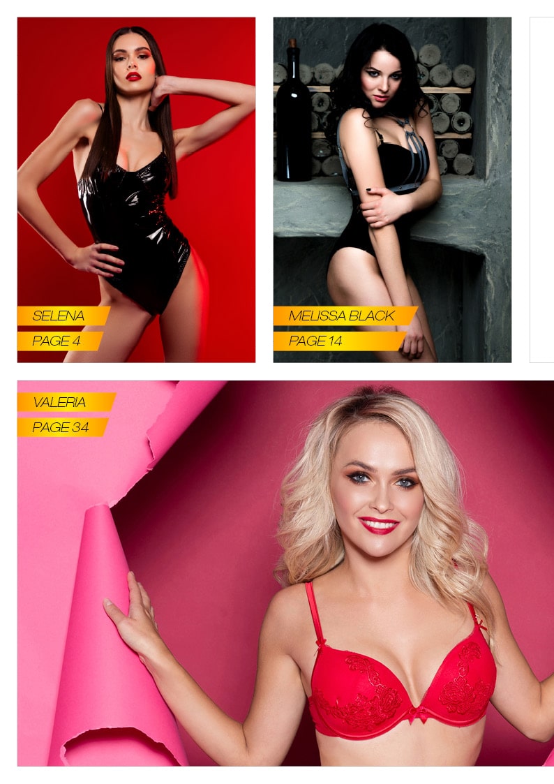 Unicorns Magazine - November 2025 - Ravishing Red - Valeria