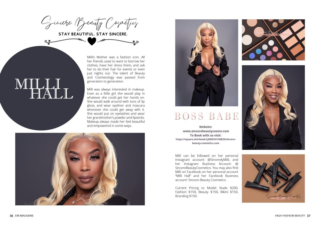 EM Magazine - April 2021 - High Fashion Beauty