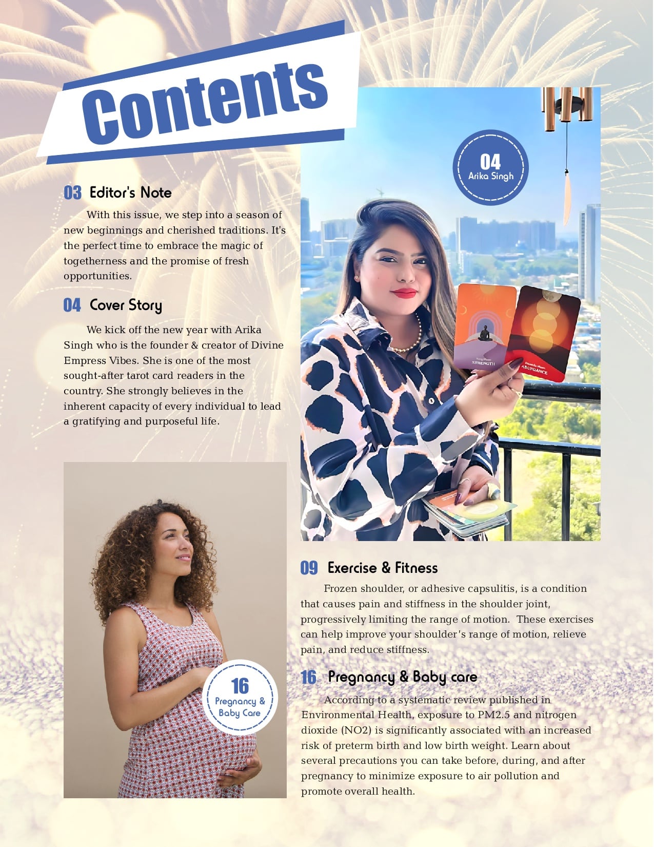Women Fitness India Magazine - January 2025 - Arika Singh