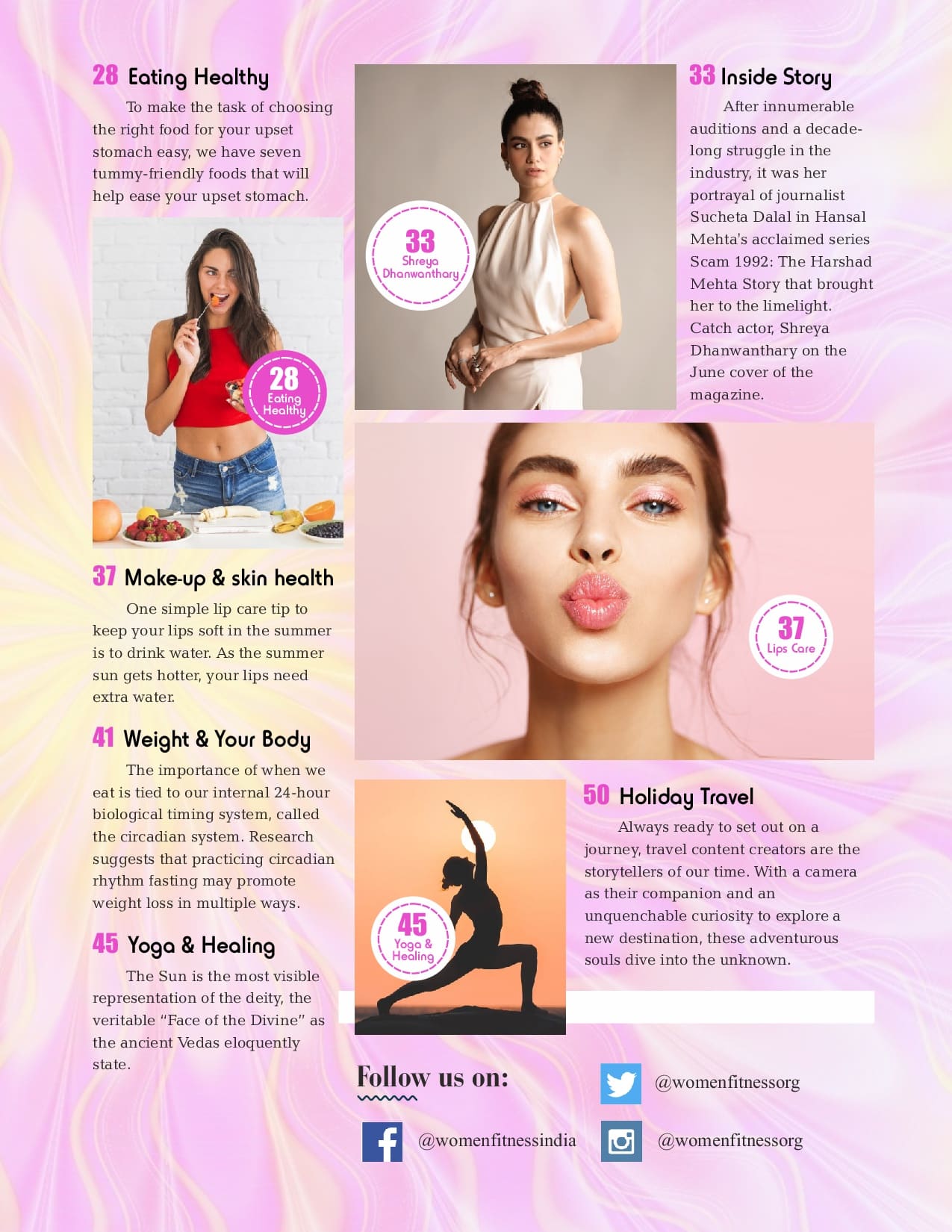 Women Fitness India Magazine - July 2024 - Puja G Talukdar