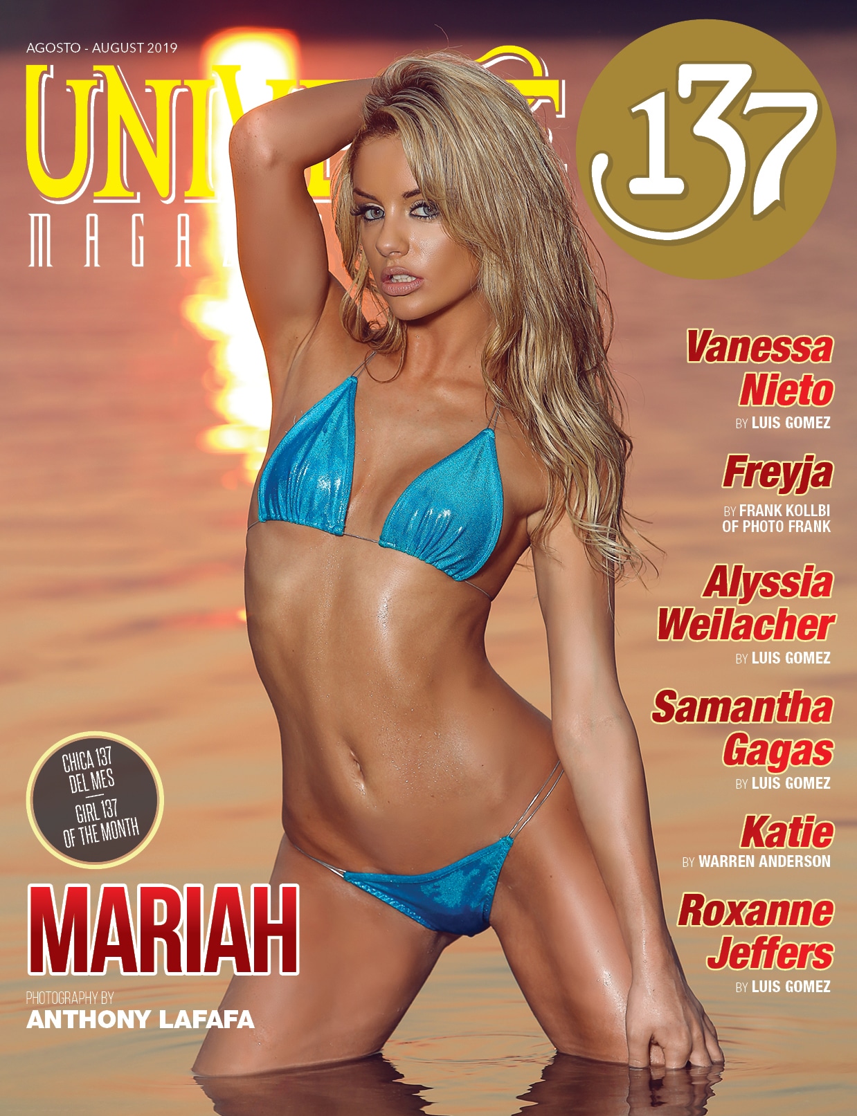Universe 137 Magazine - August 2019 Universe 137 Magazine – August 2019