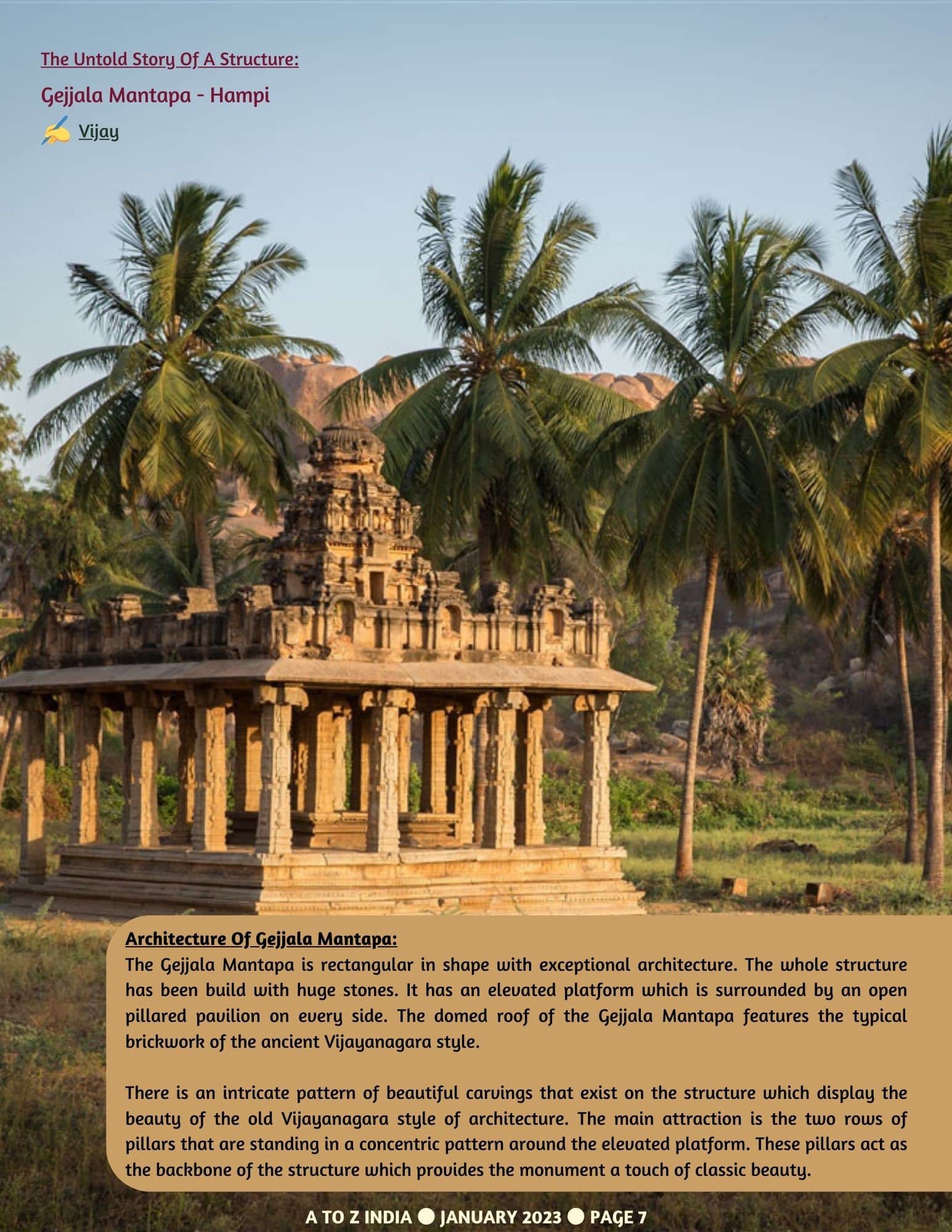 A to Z India Magazine - January 2023