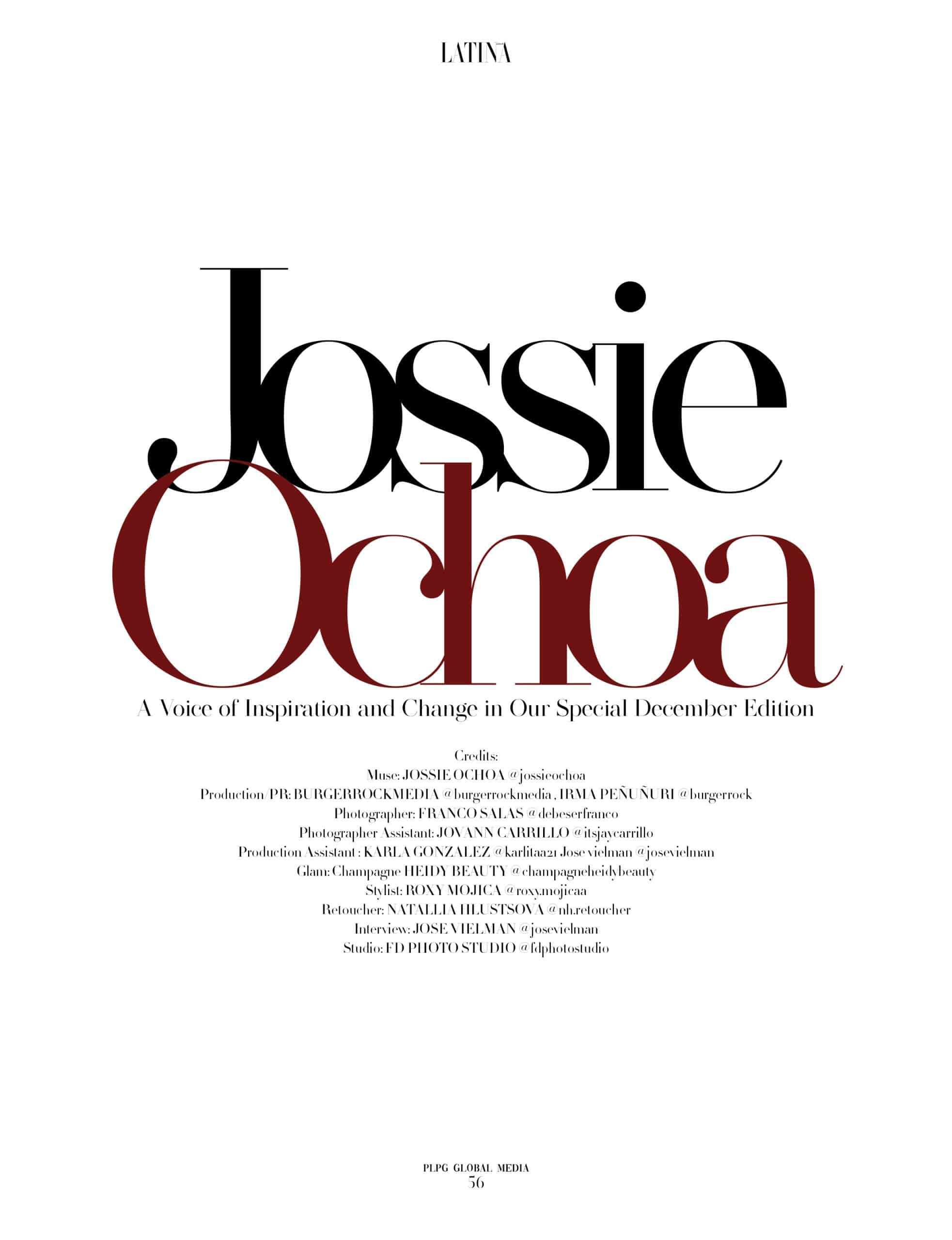 Latina Attitude Magazine - December 2024 - Jossie Ochoa