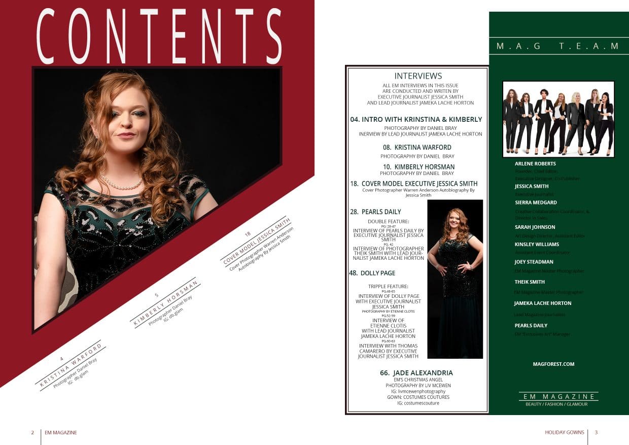 EM Magazine - December 2021 - Jessica Smith