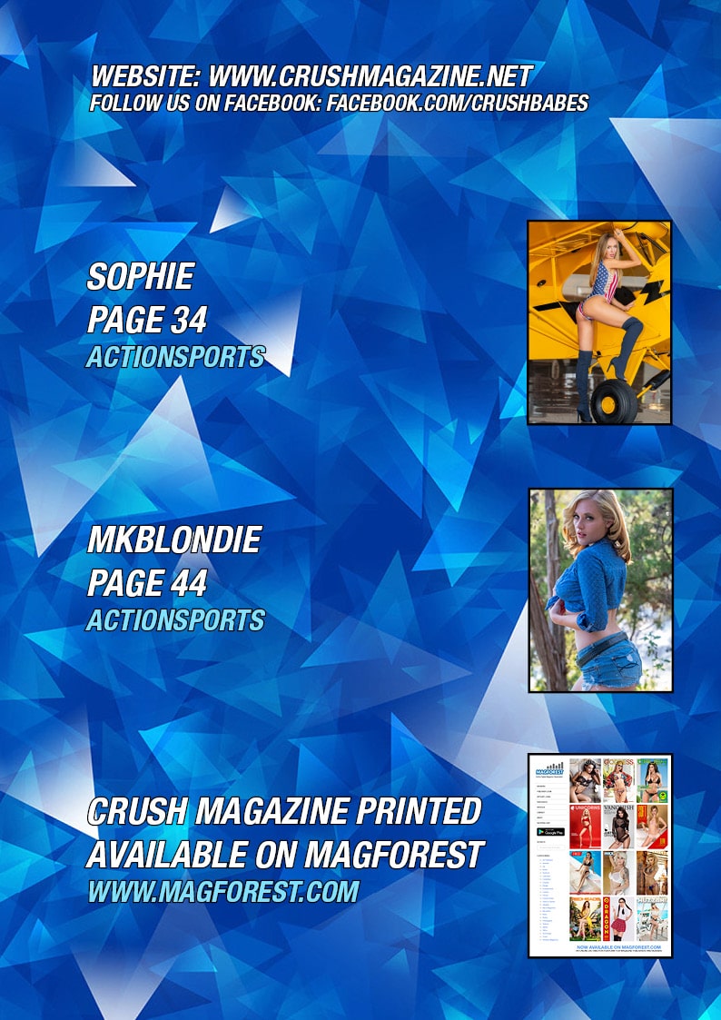 Crush Magazine - January 2025 - MK Blondie