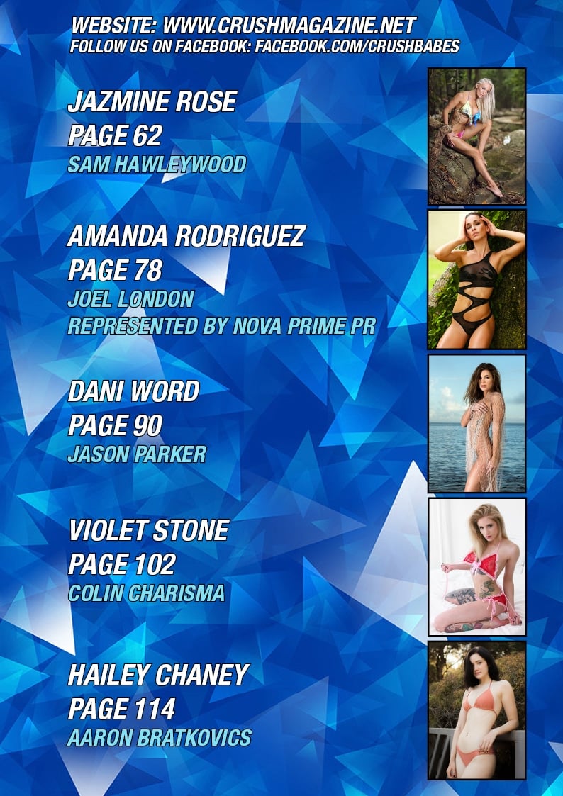 Crush Magazine - July 2017 - Amanda Rodriguez