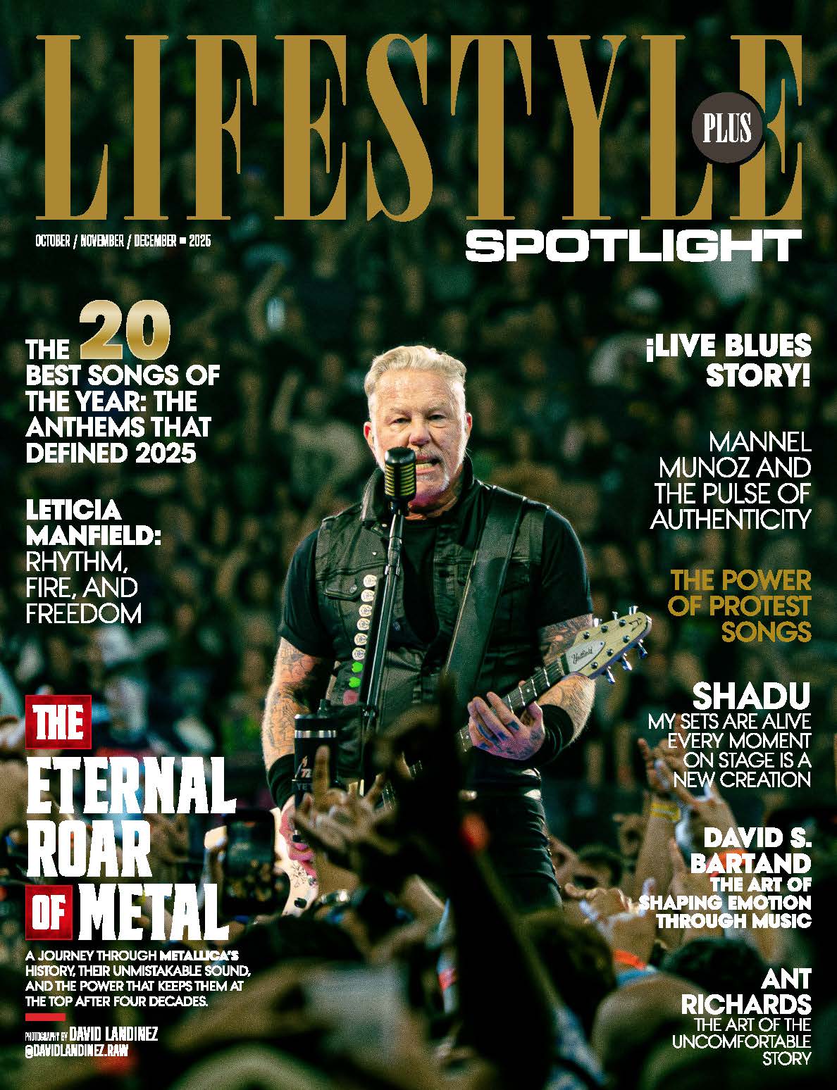 Lifestyle Plus Magazine - December 2025 - Spotlight Edition - Metallica Lifestyle Plus Magazine – December 2025 – Spotlight Edition – Metallica
