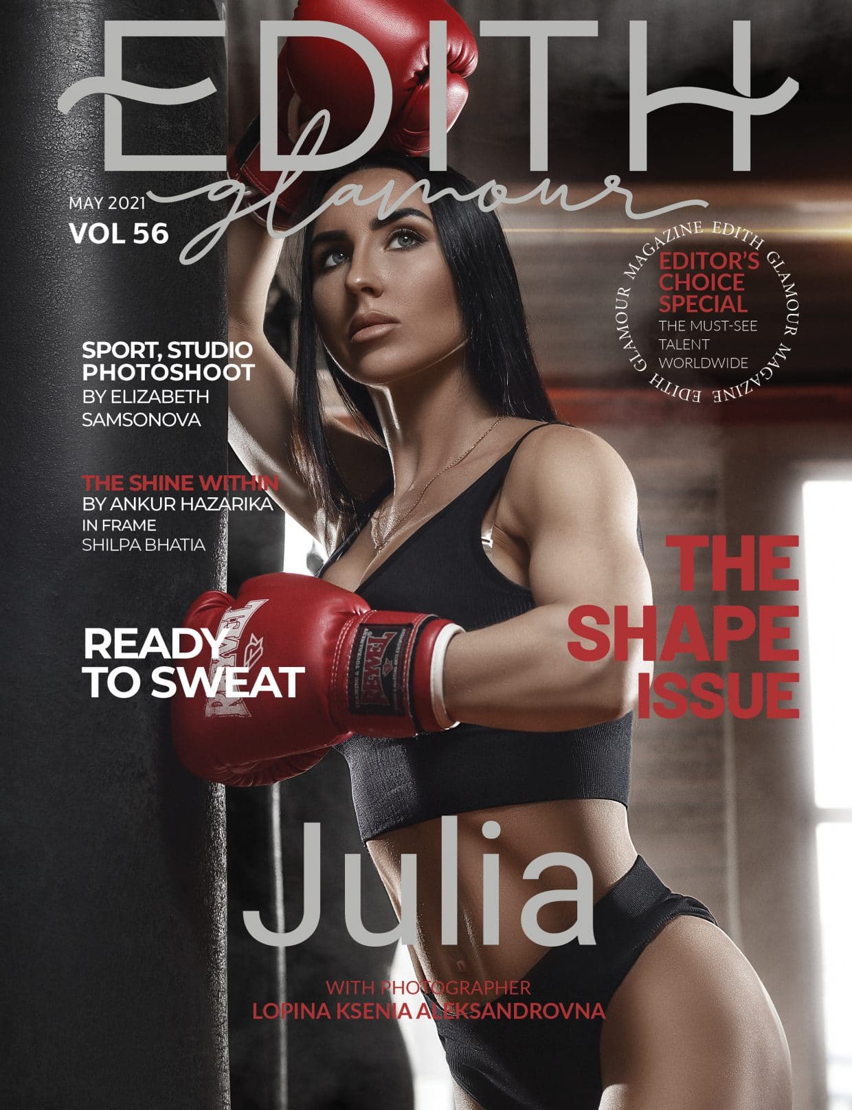 Edith Glamour - May 2021 - The Shape Issue download Edith Glamour – May 2021 – The Shape Issue download