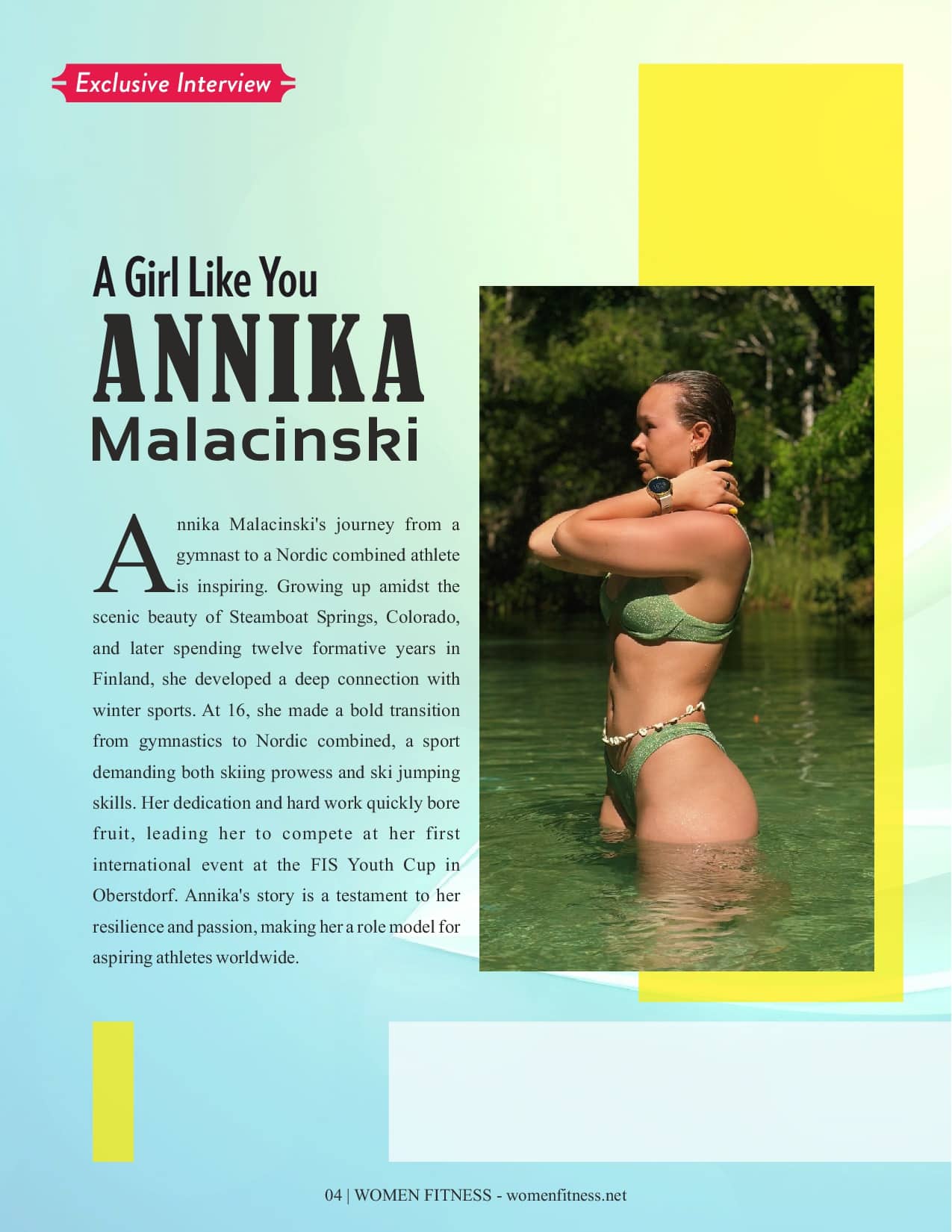 Women Fitness International Magazine - July 2024 - Annika Malacinski