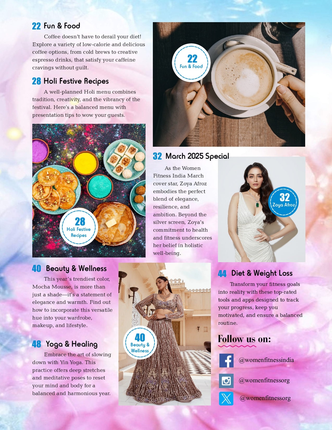 Women Fitness India Magazine - February 2025 - Krithi Shetty