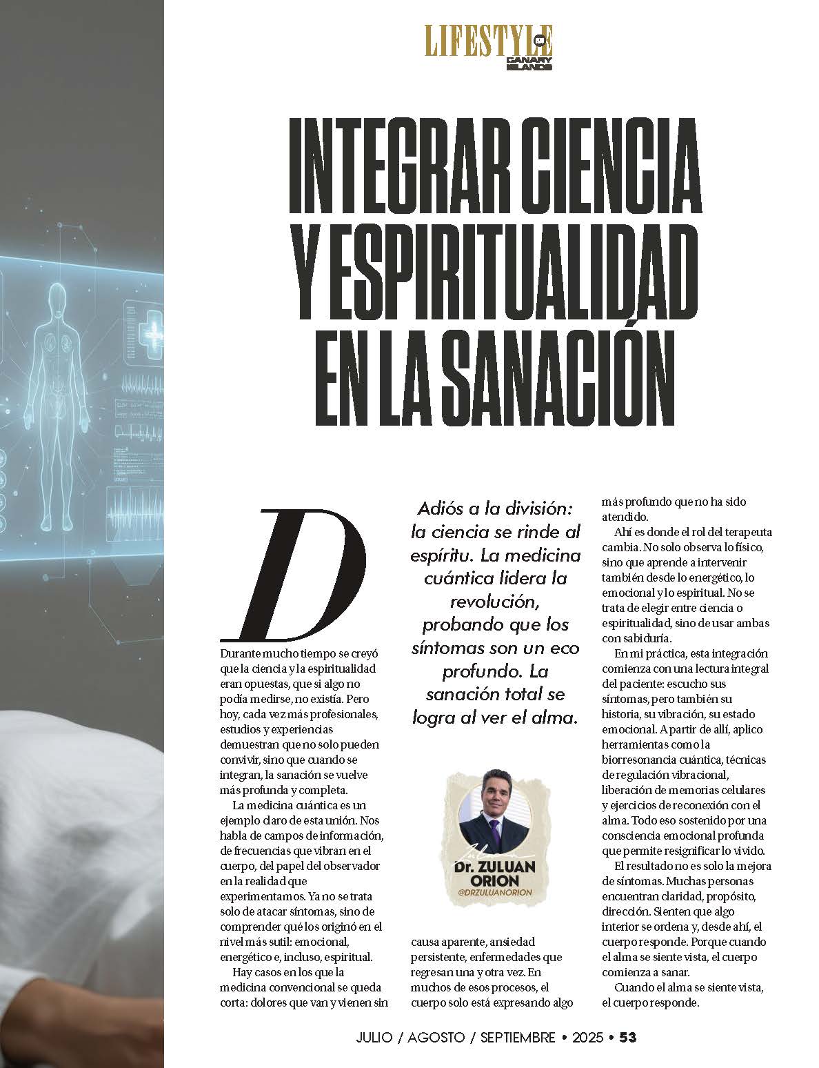 Lifestyle Plus Magazine - Canary Islands - September 2025 - Ioulita