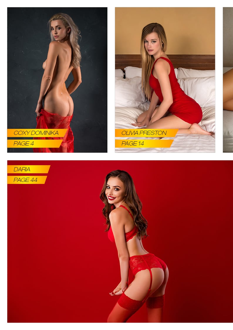 Unicorns Magazine - December 2020 - Ravishing Red - Angelica Petrova