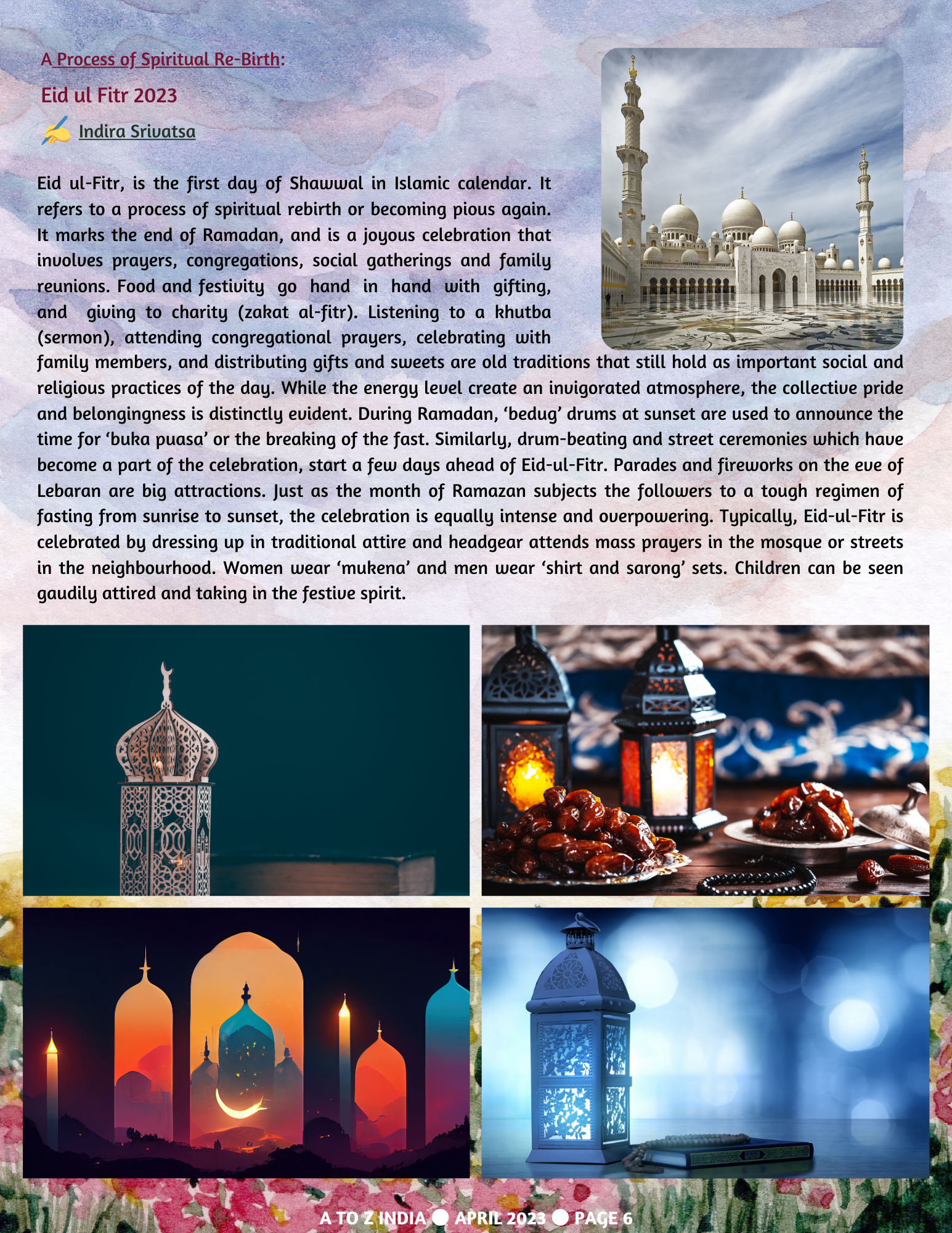 A to Z India Magazine - April 2023
