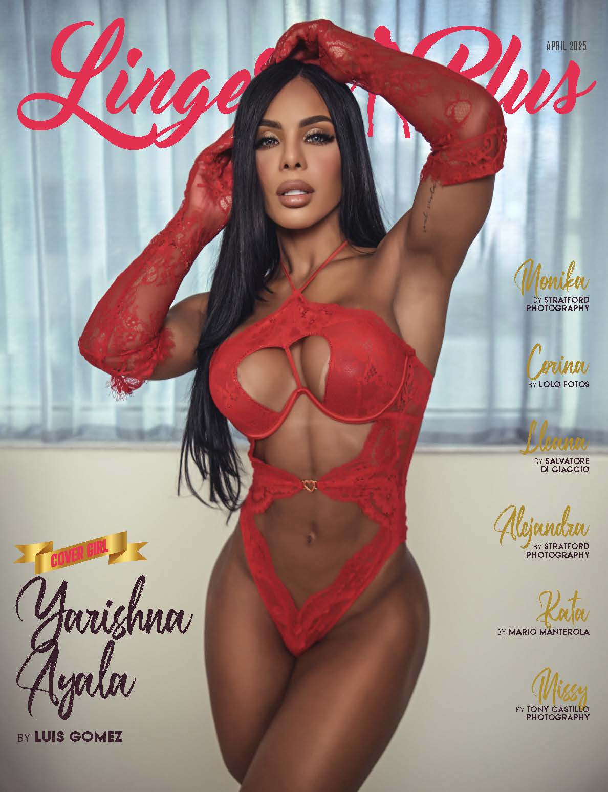 Lingerie Plus Magazine - April 2025 - Yarishna Ayala download Lingerie Plus Magazine – April 2025 – Yarishna Ayala download