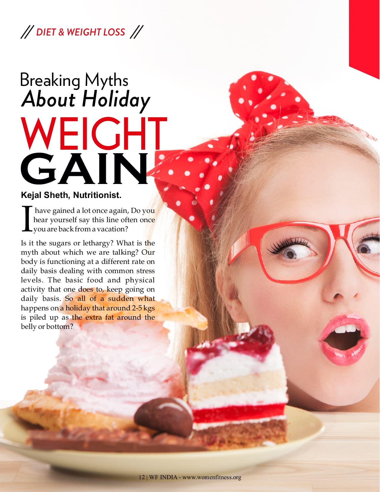 Women Fitness India Magazine - December 2025 - Captain Nick