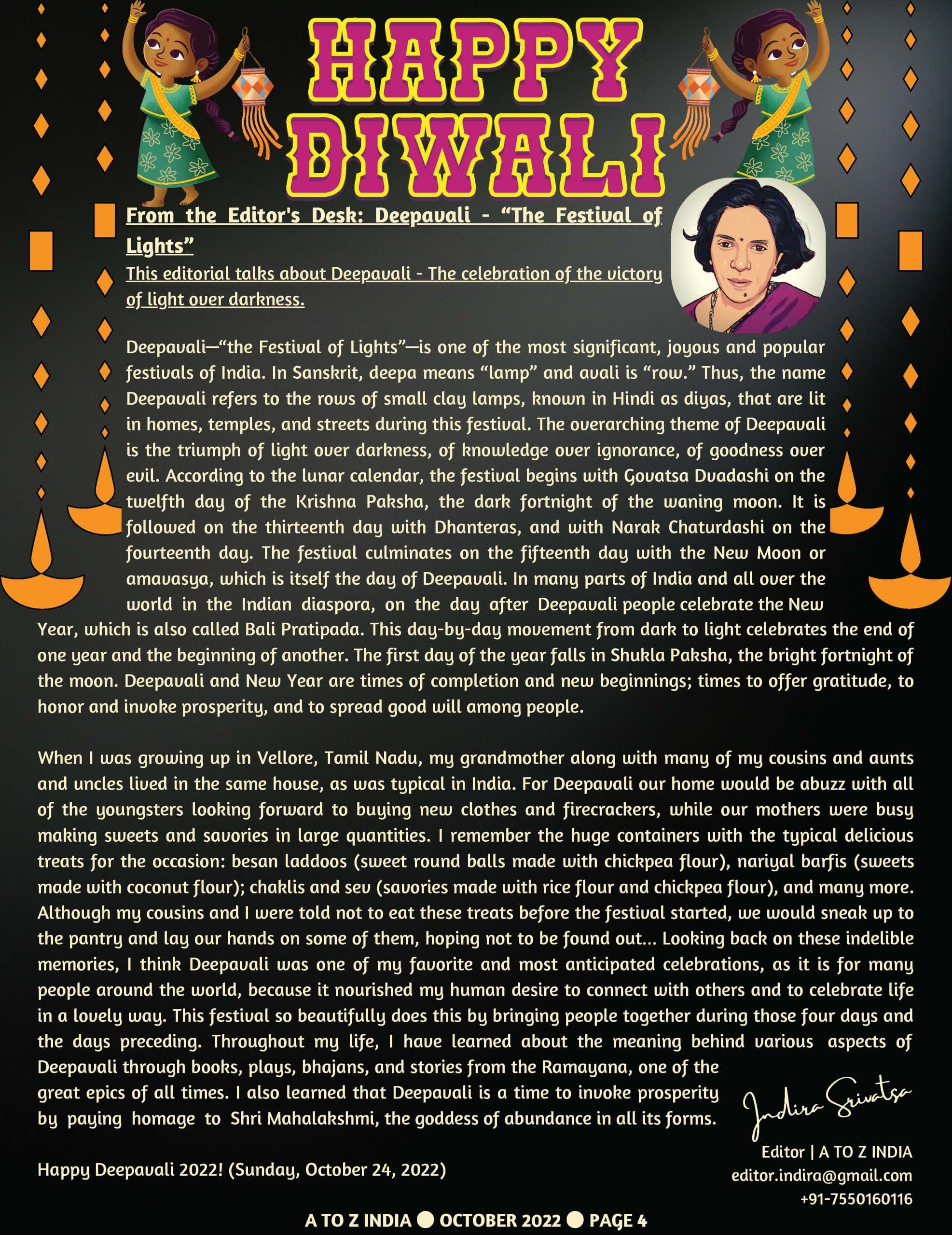 A to Z India Magazine - October 2022
