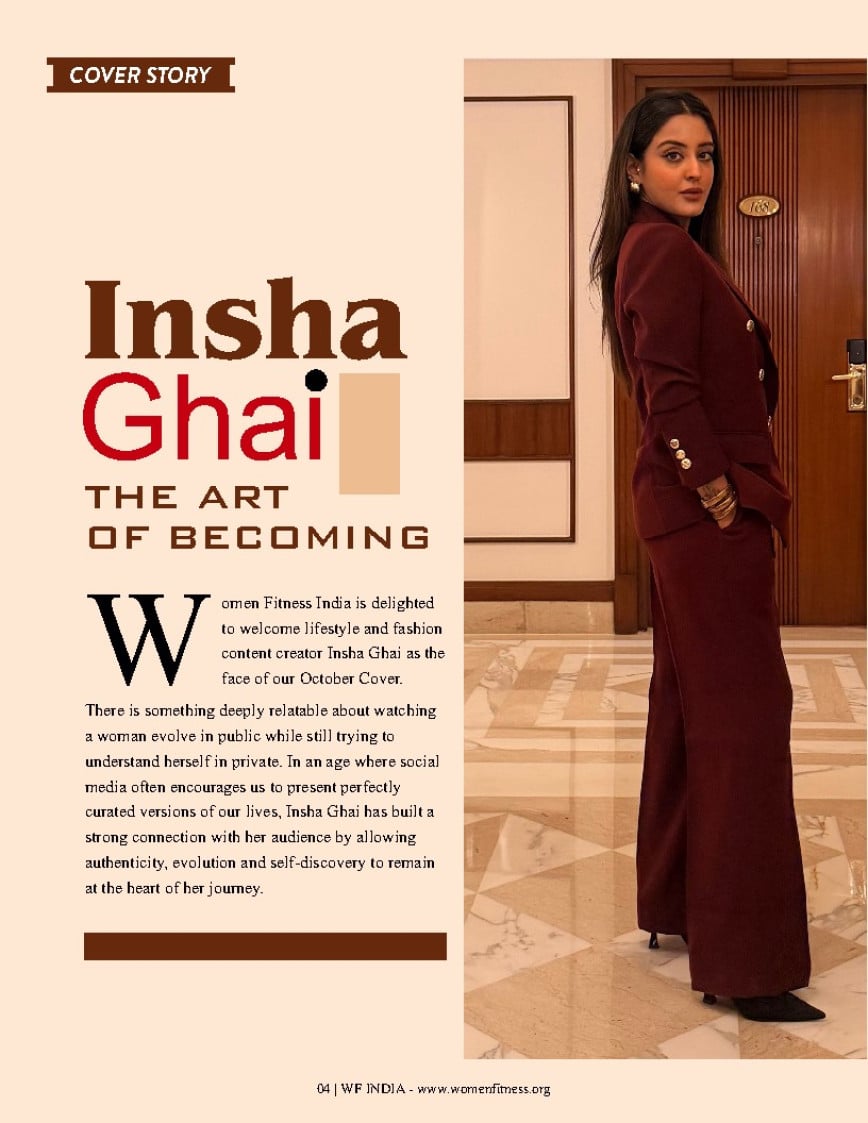 Women Fitness India Magazine - October 2026 - Insha Ghai