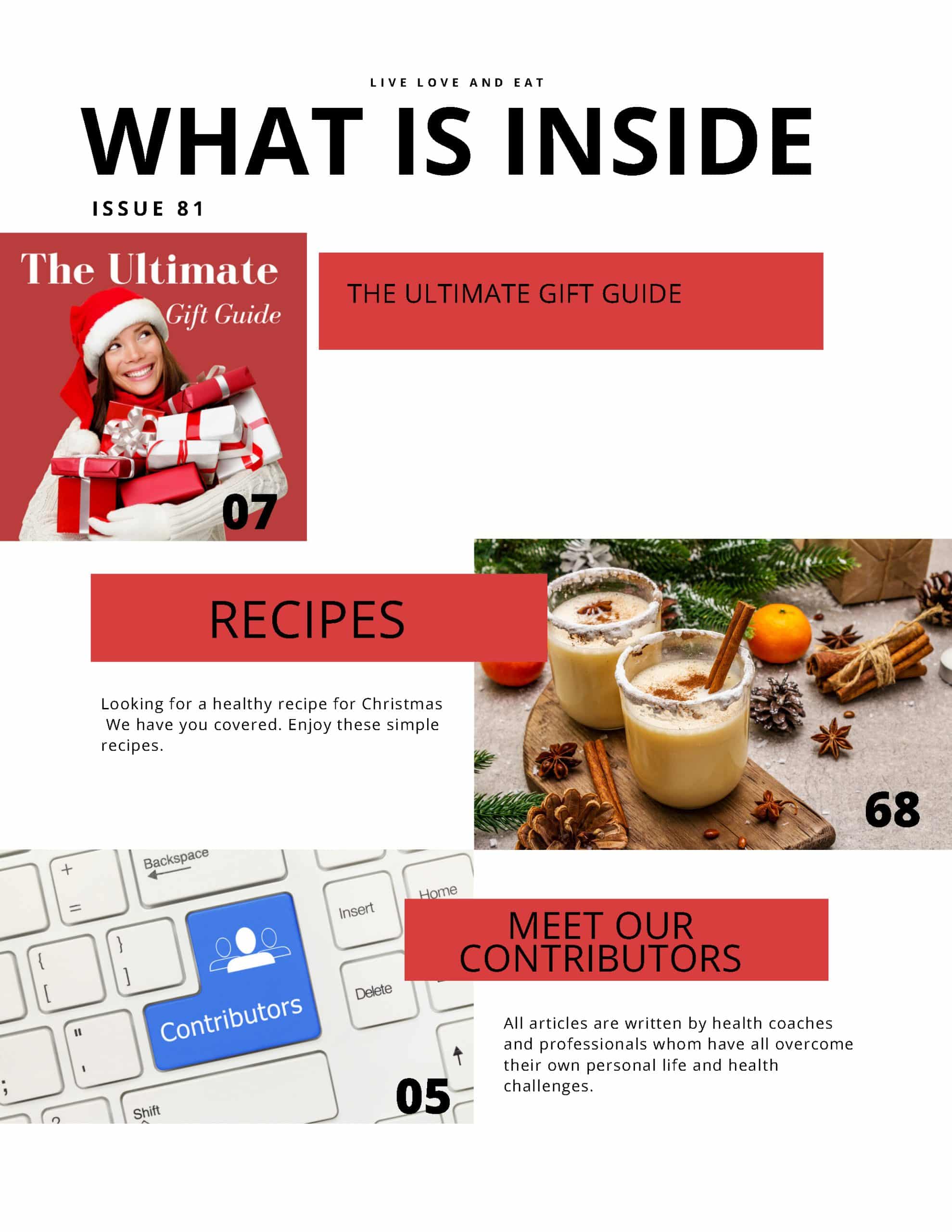 Live Love and Eat Magazine - December 2022