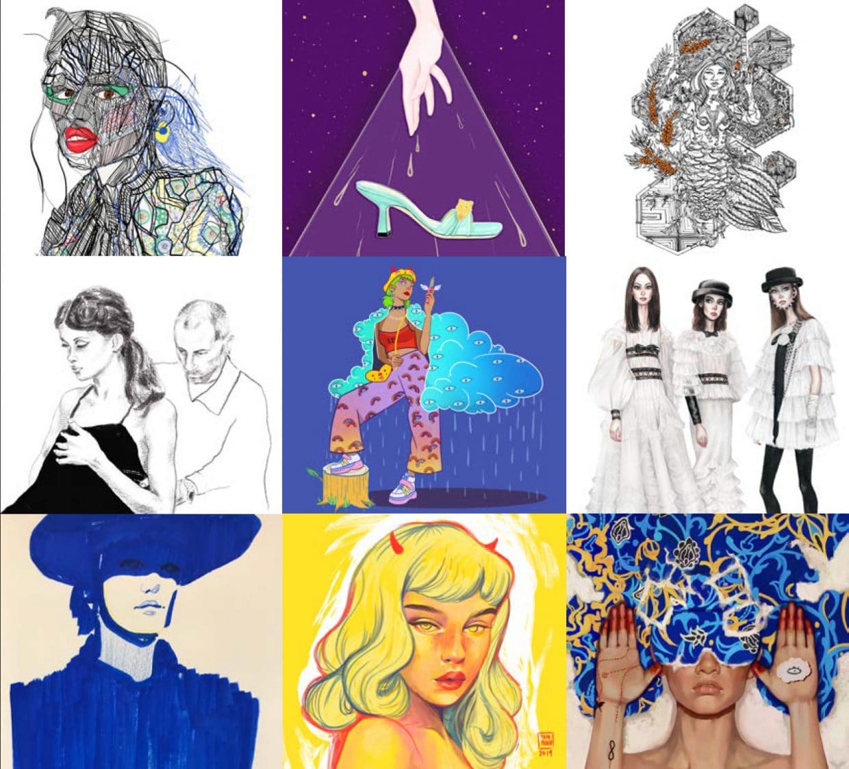 Keyi Magazine - October 2019 - Illustrations
