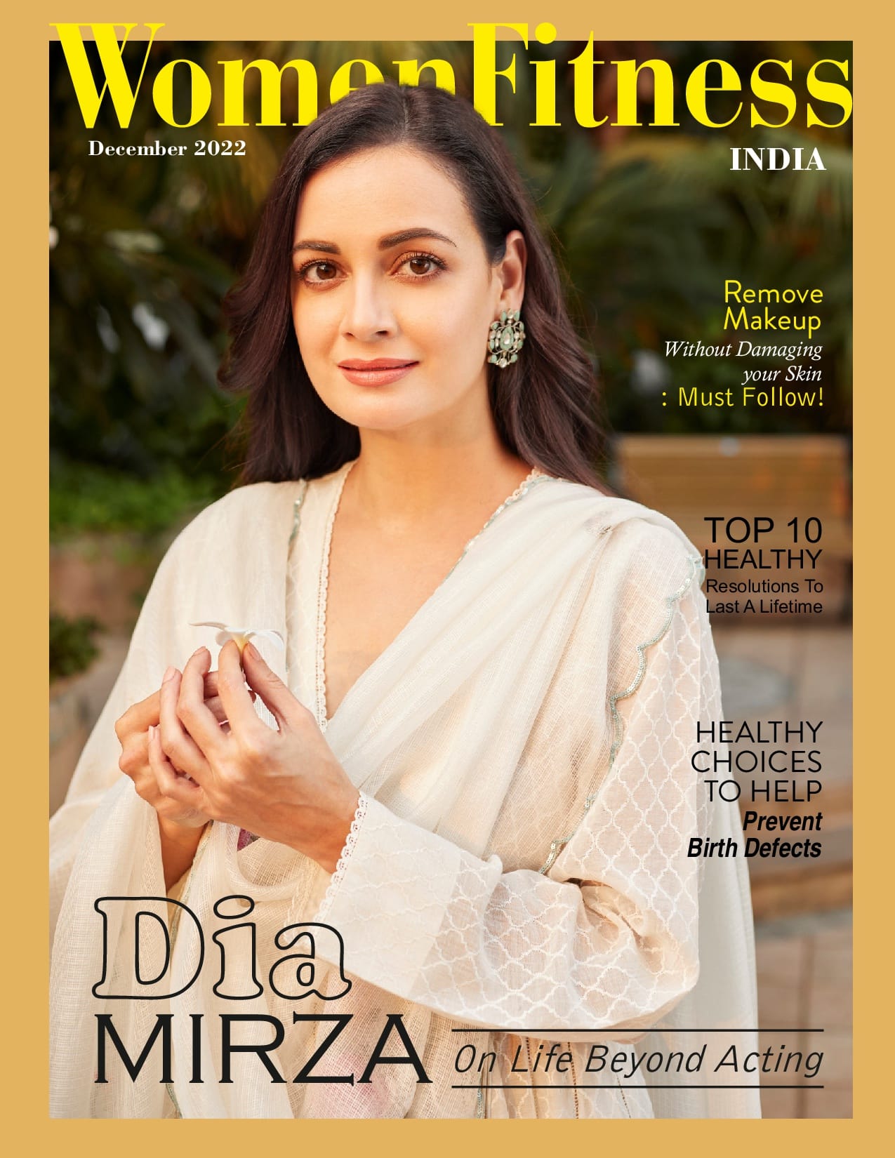 Women Fitness India Magazine - December 2022 - Dia Mirza Women Fitness India Magazine – December 2022 – Dia Mirza