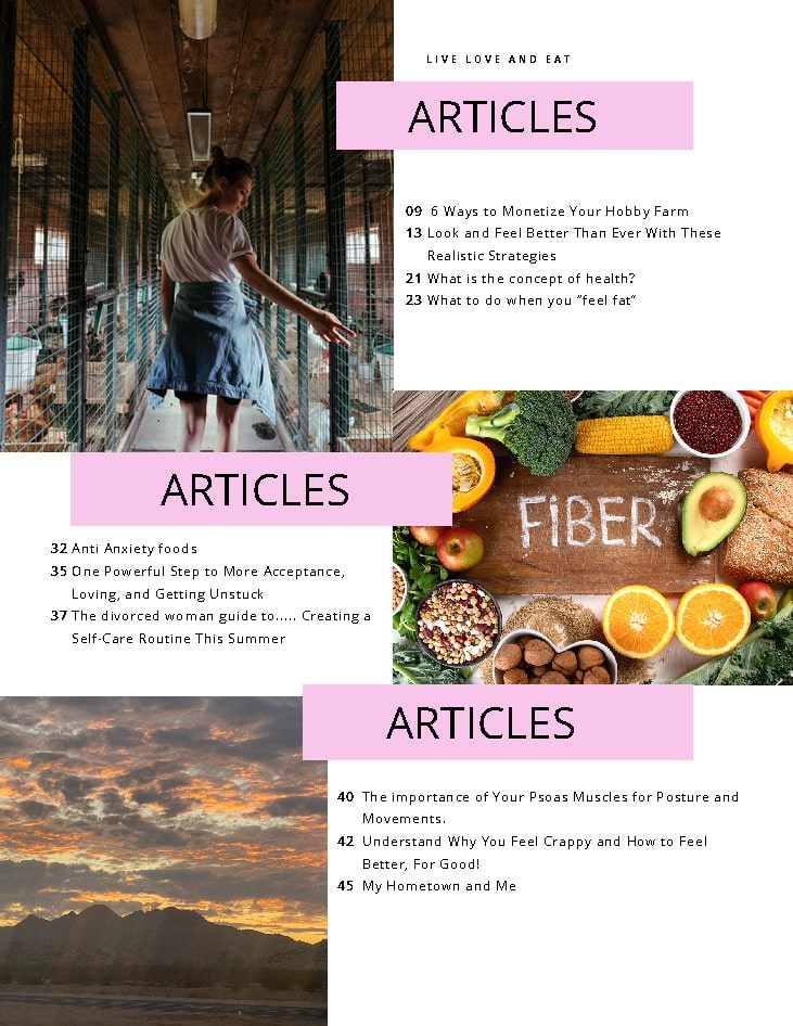 Live Love and Eat Magazine - August 2022