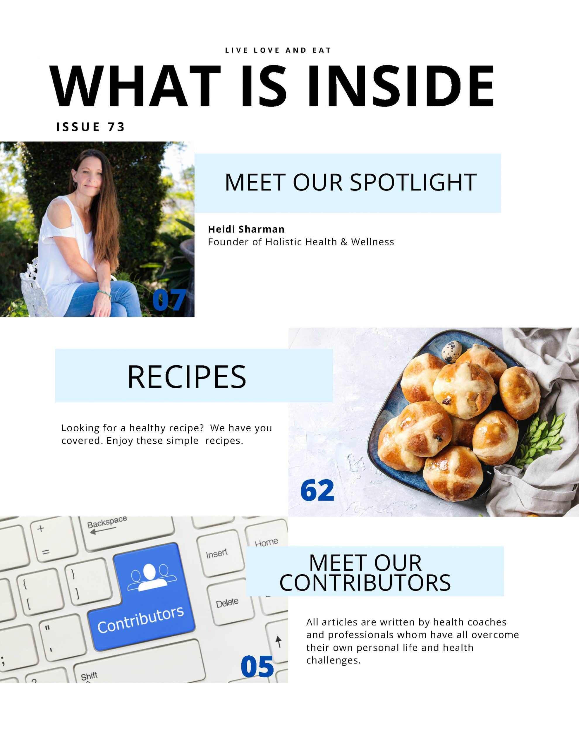 Live Love and Eat Magazine - April 2022