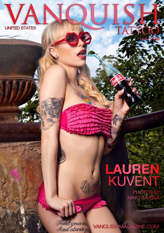 Vanquish Tattoo Magazine – May 2018 – Lauren Kuvent 