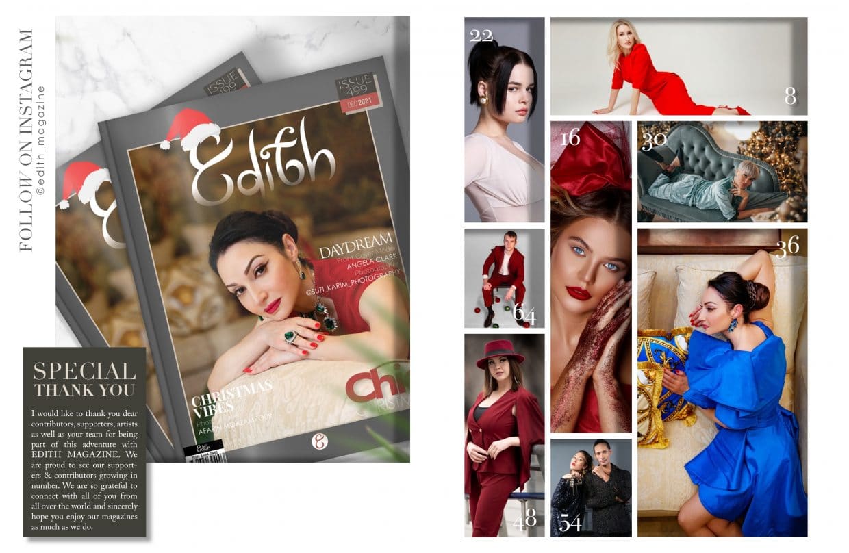 Edith Magazine - December 2021 - Issue 499 - Chic Christmas