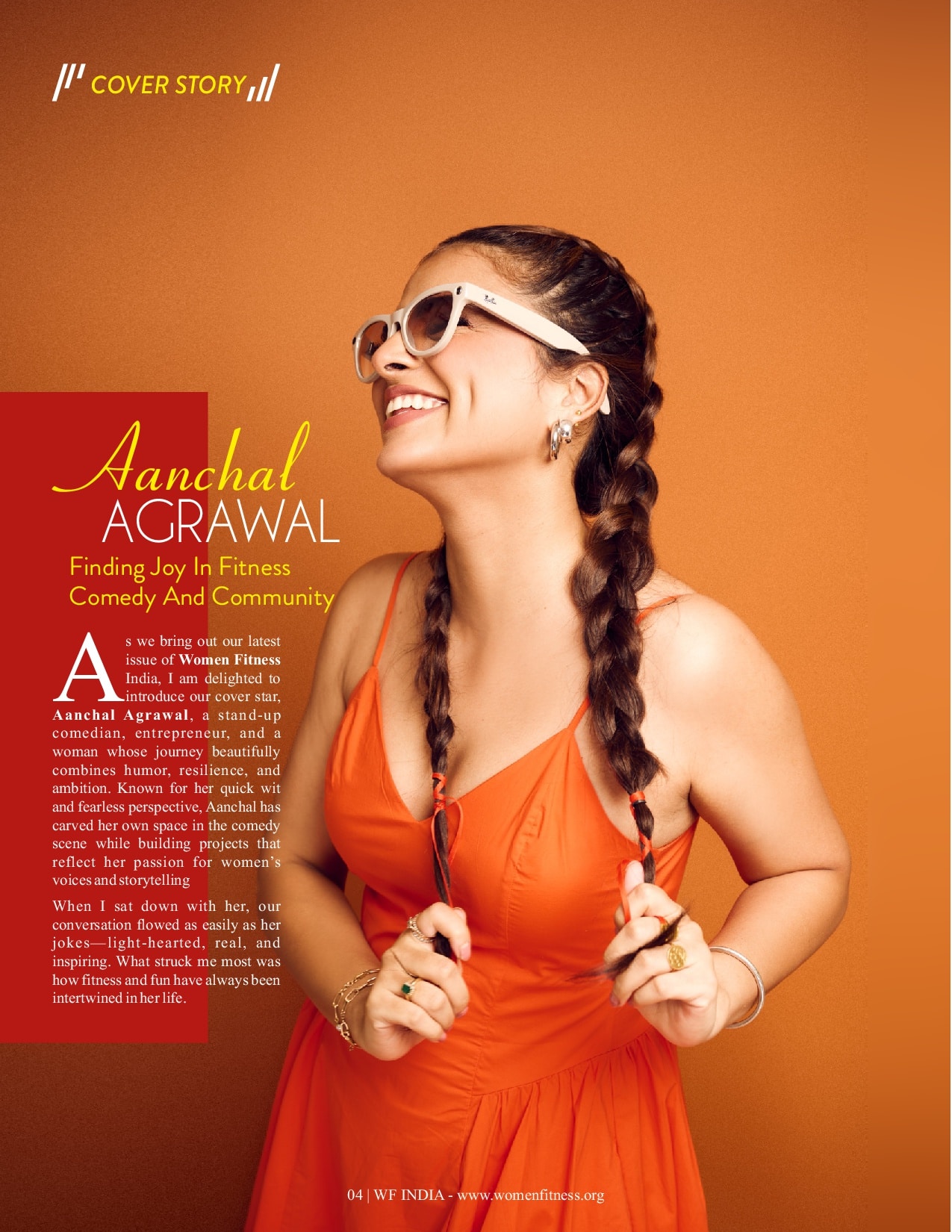Women Fitness India Magazine - October 2025 - Aanchal Agrawal