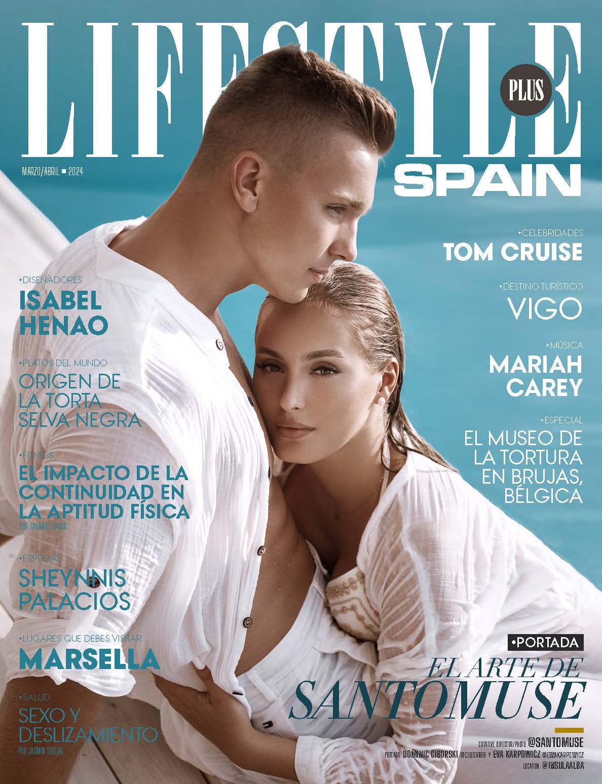Lifestyle Plus Magazine - Spain - April 2024 - El Arte De Santomuse Lifestyle Plus Magazine – Spain – April 2024 – El Arte De Santomuse