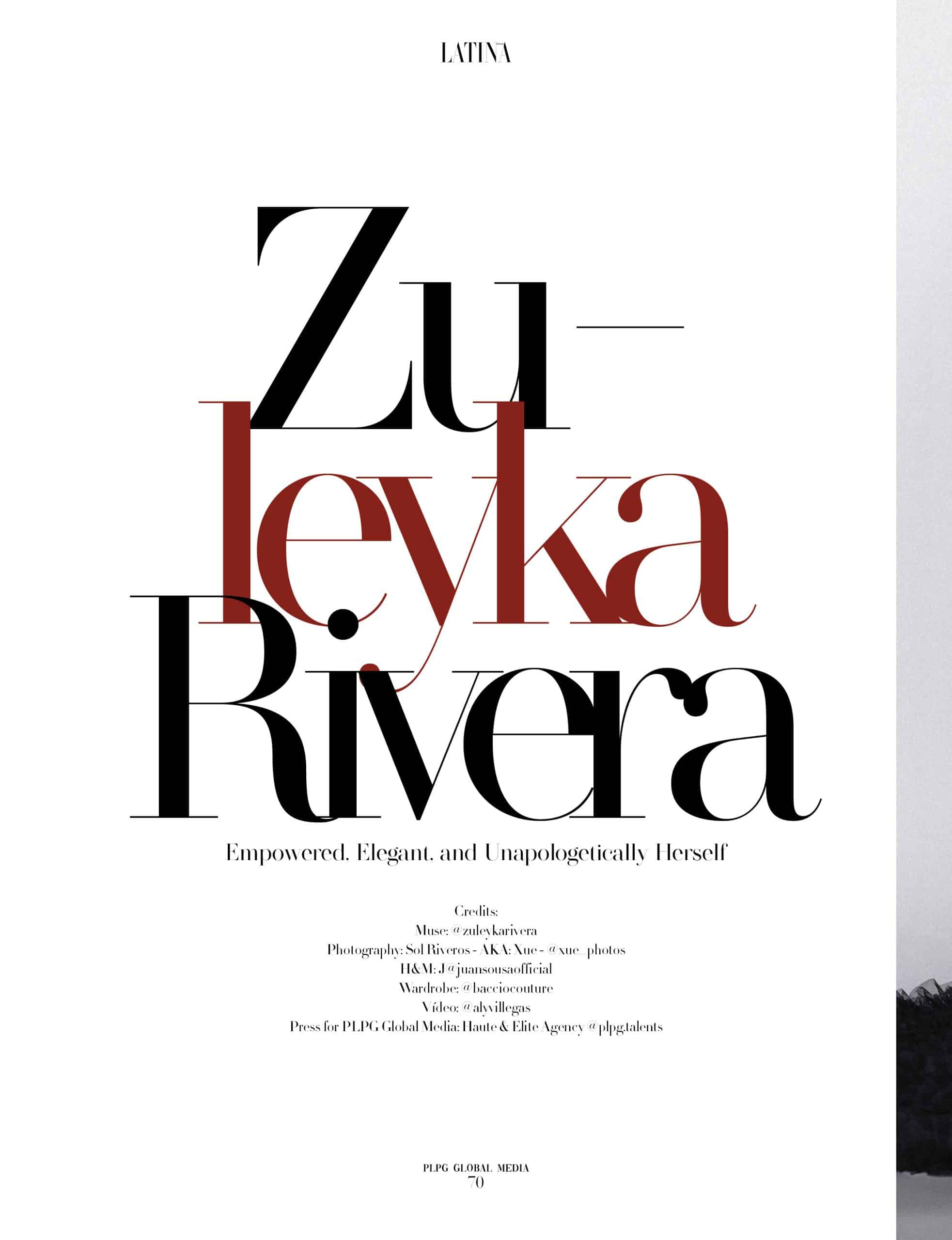Latina Attitude Magazine - June 2025 - Zuleyka Rivera
