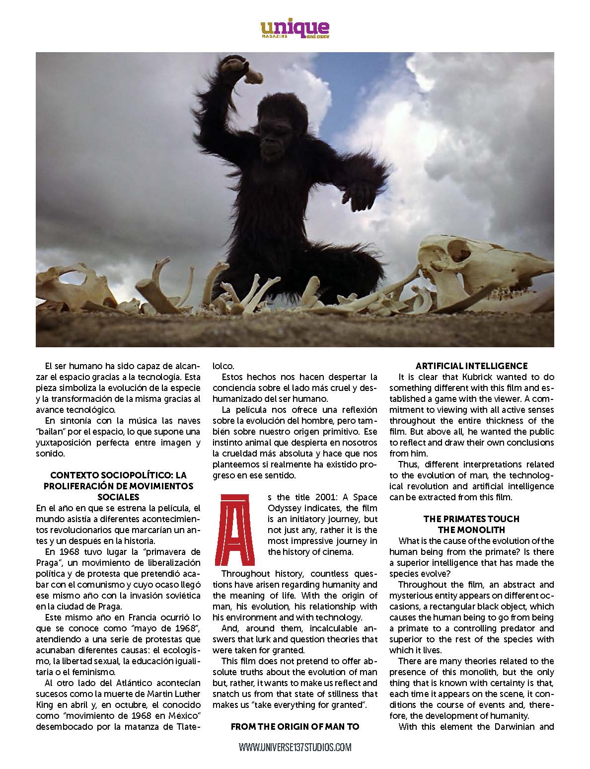 Unique Magazine - September 2021 - Wild Life 2