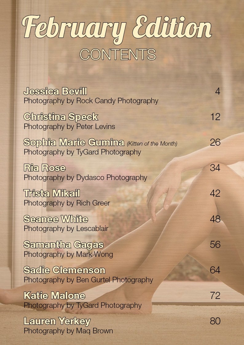 Vanquish Magazine - February 2018 - Christina Speck
