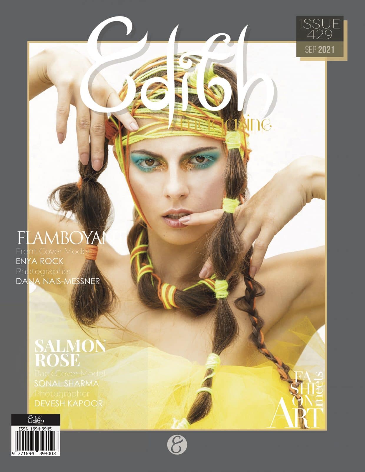 Edith Magazine - September 2021 - Issue 429 - Fashion Meets Art Edith Magazine – September 2021 – Issue 429 – Fashion Meets Art