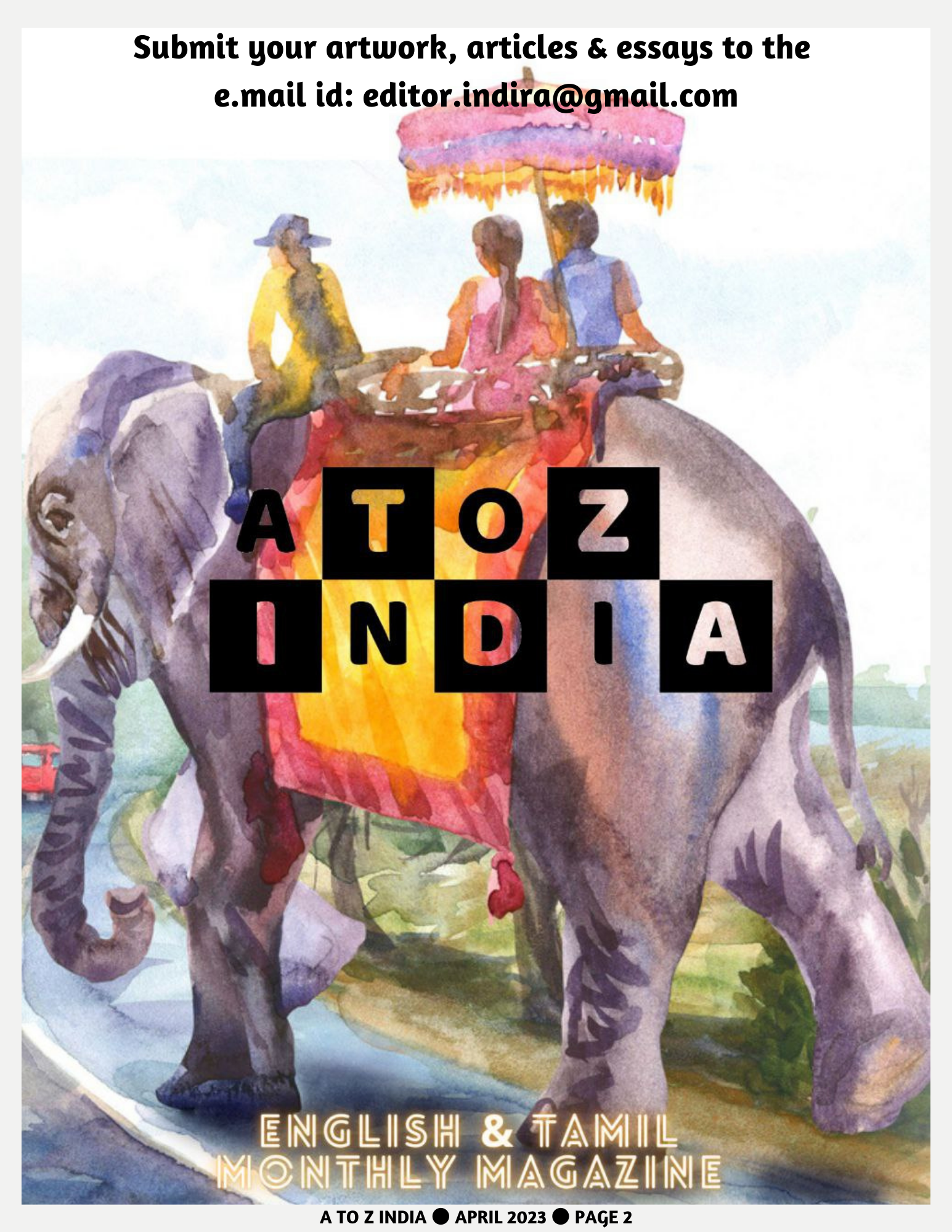 A to Z India Magazine - April 2023