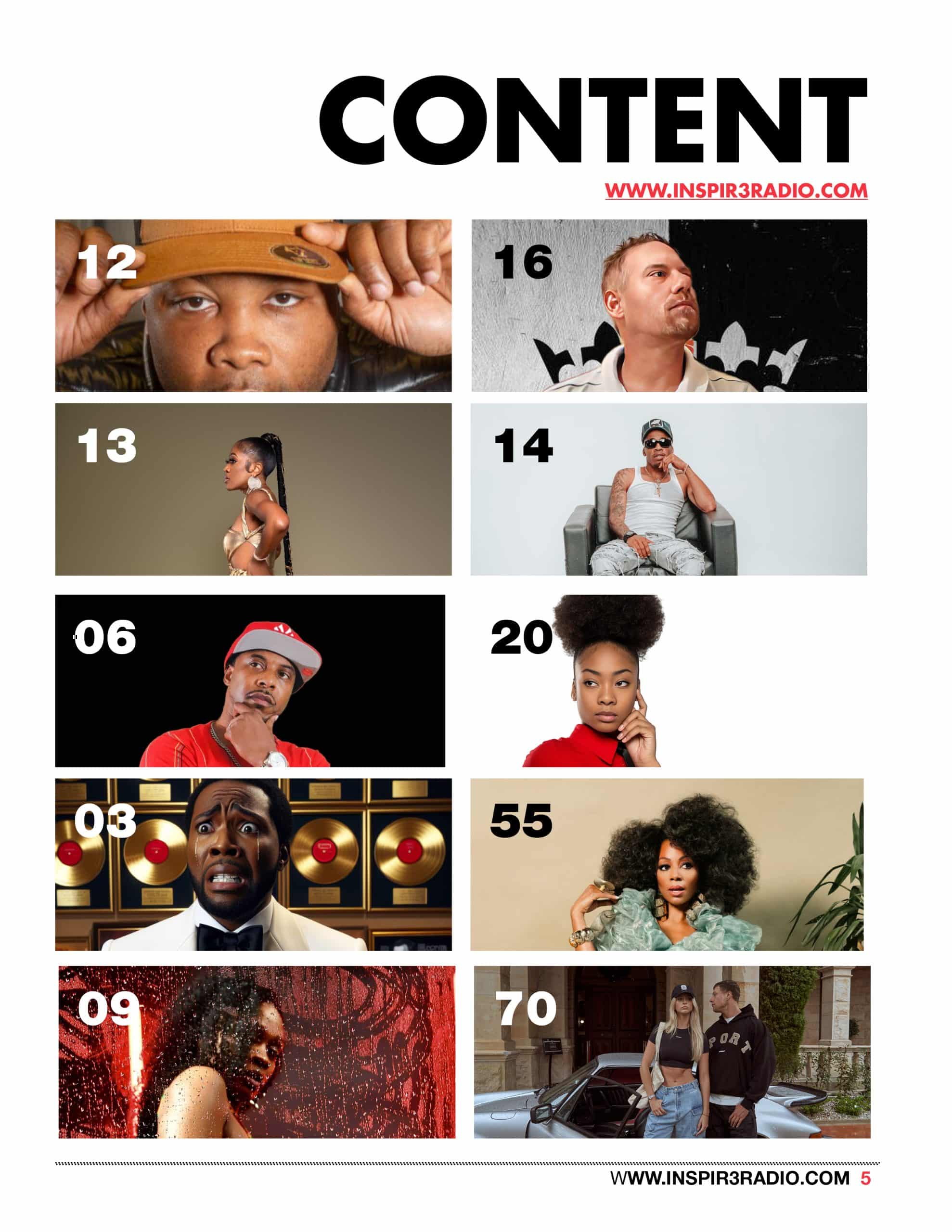 Inspir3 Radio Magazine - Issue 4 - Pretti Emage