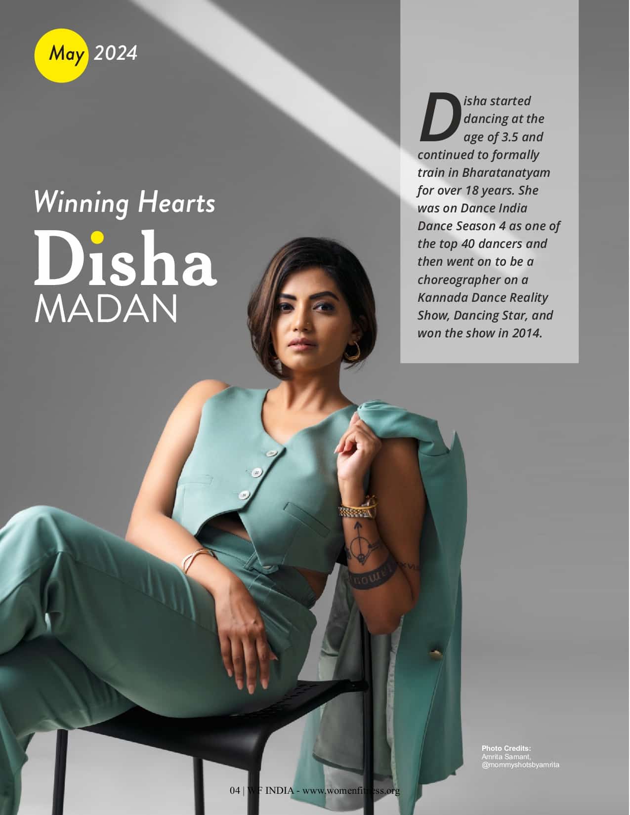 Women Fitness India Magazine - May 2024 - Disha Madan