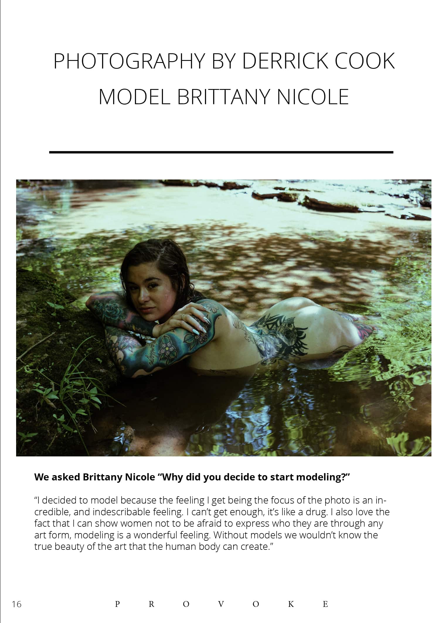 Provoke Magazine - August 2022 - Water