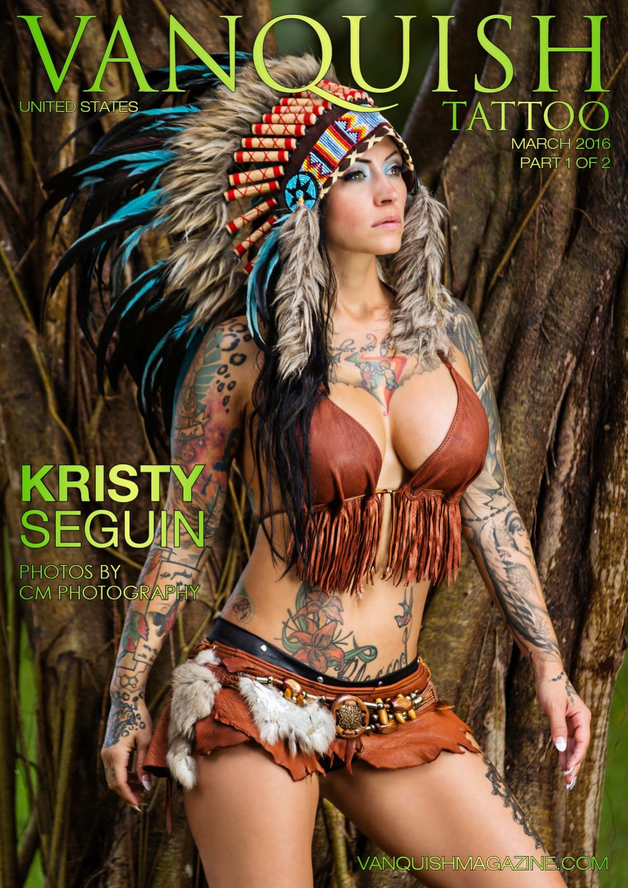 Vanquish Tattoo Magazine - March 2016 - Kristy Seguin Vanquish Tattoo Magazine – March 2016 – Kristy Seguin