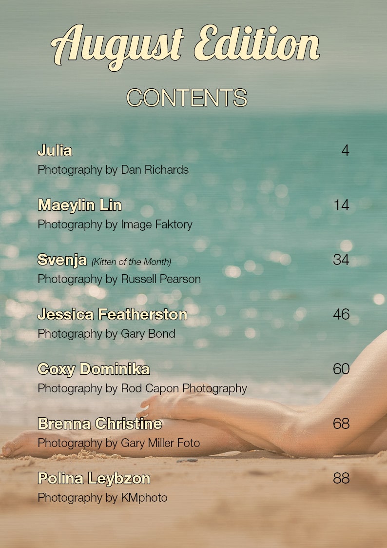 Vanquish Magazine - August 2020 - Svenja