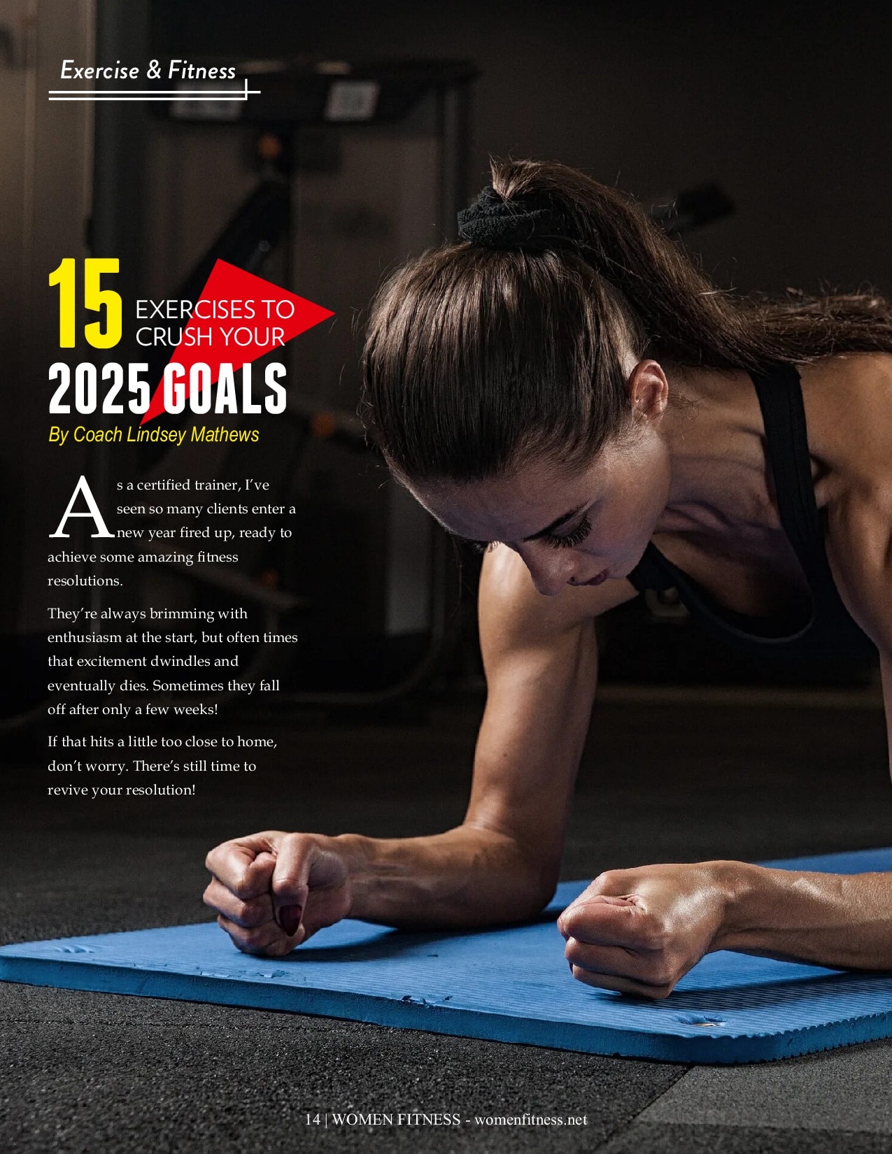 Women Fitness International Magazine - January 2025 - Valentina Gottardi