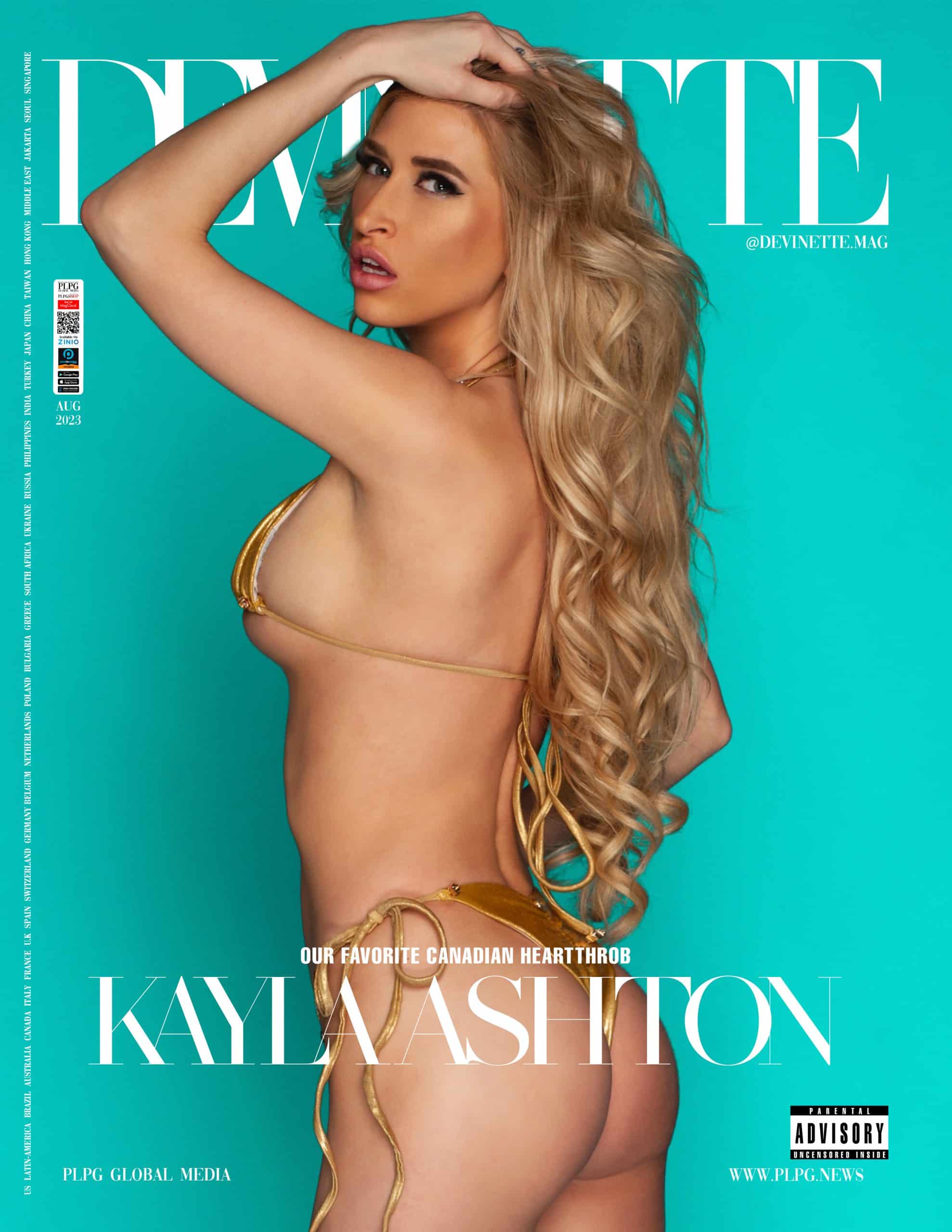 Devinette Magazine - August 2023 - Kayla Ashton Devinette Magazine – August 2023 – Kayla Ashton