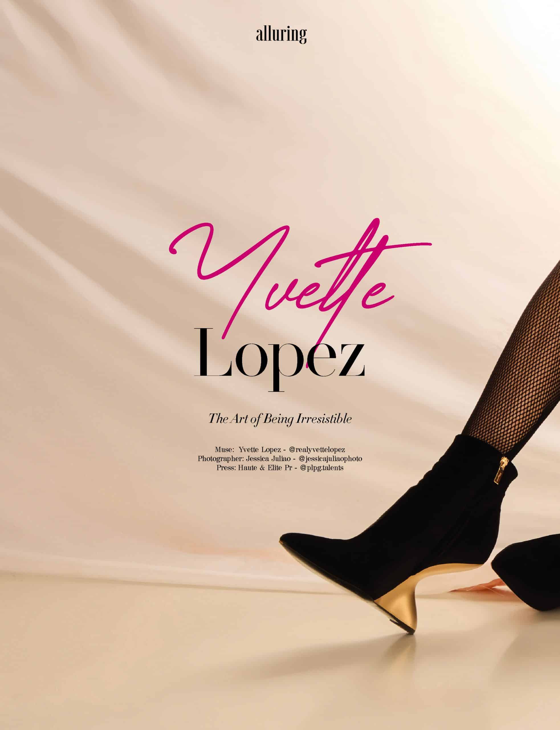 Alluring Magazine - August 2025 - Yvette Lopez